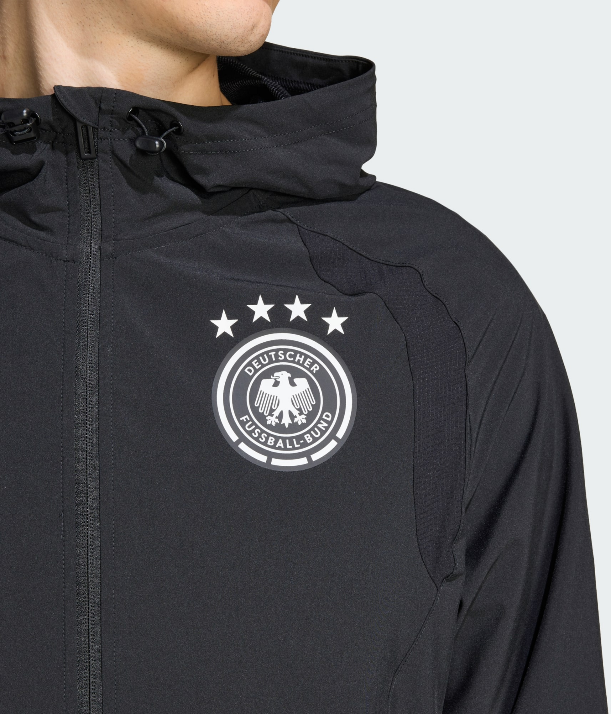 ADIDAS, Adidas Germany Tiro Travel Full Zip Windbreaker