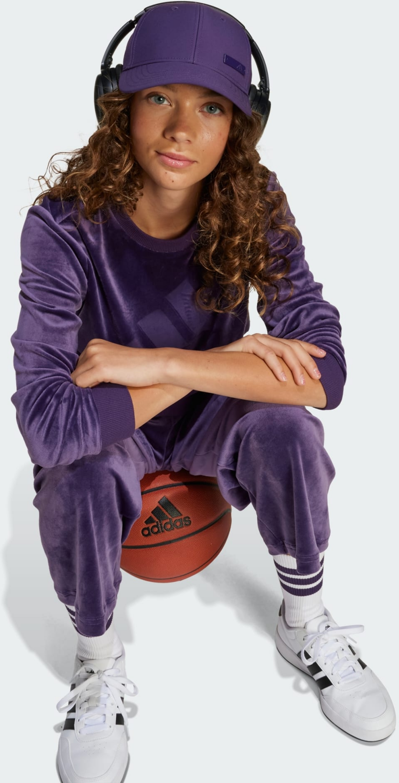 ADIDAS, Adidas Girl Holiday Glam-sweatshirt I Crop-modell