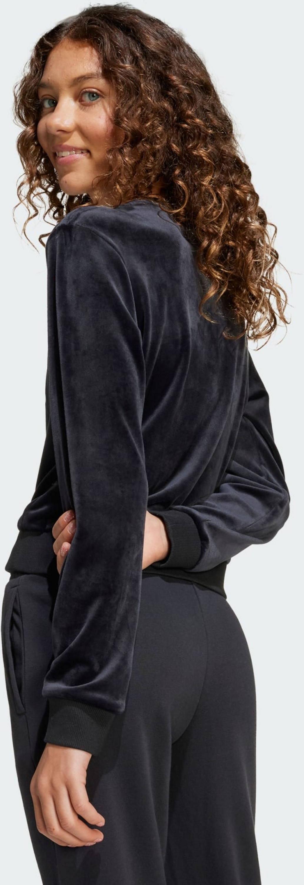 ADIDAS, Adidas Girl Holiday Glam-sweatshirt I Crop-modell