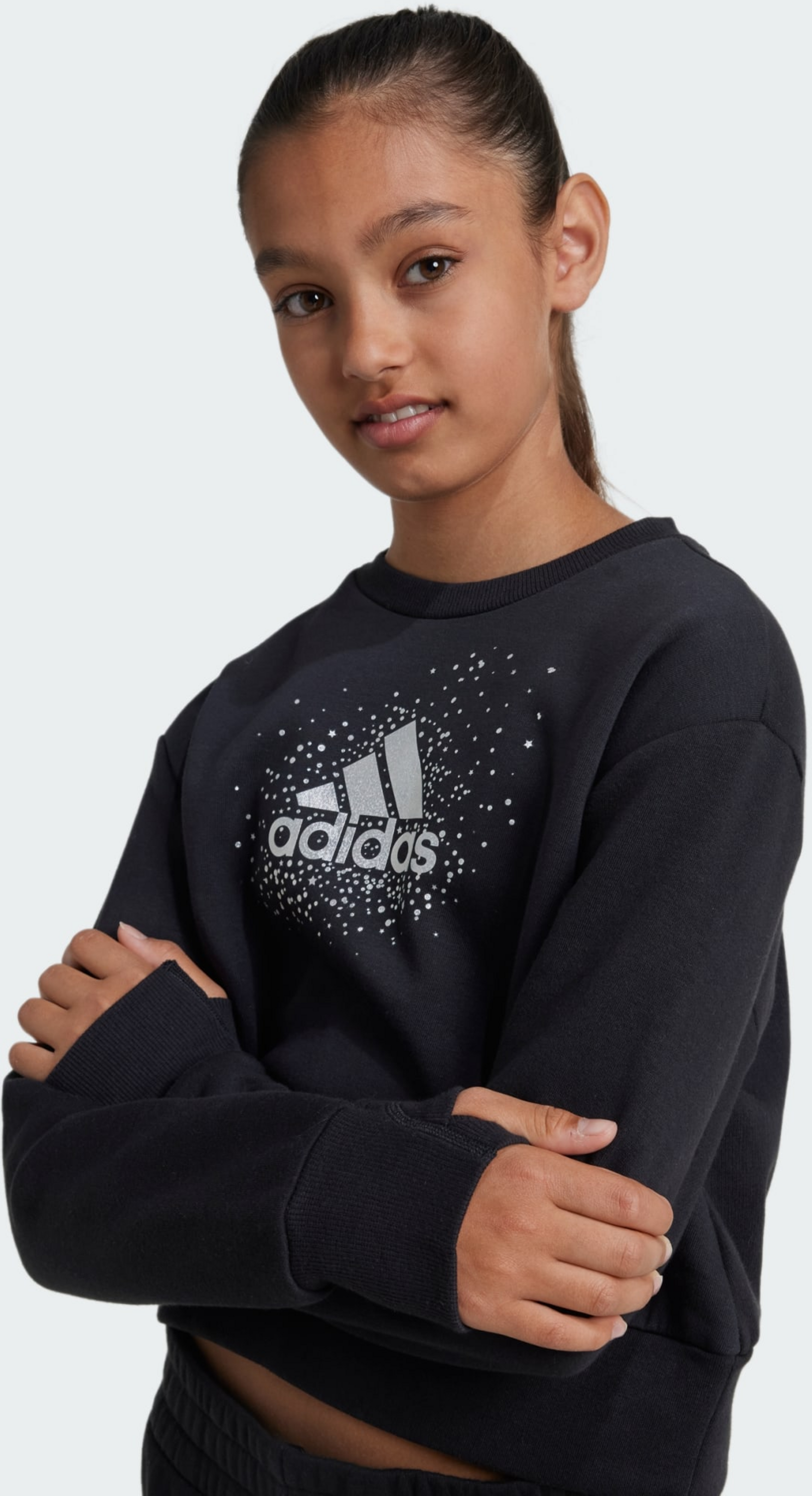 ADIDAS, Adidas Glam Crew Sweatshirt