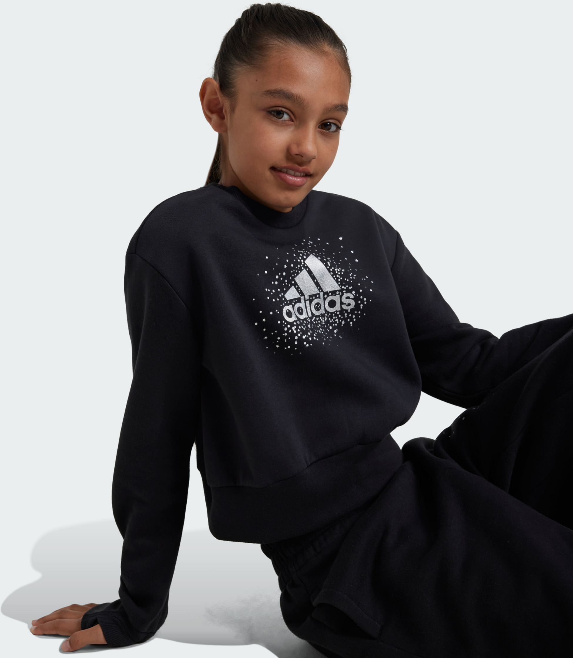 ADIDAS, Adidas Glam Crew Sweatshirt