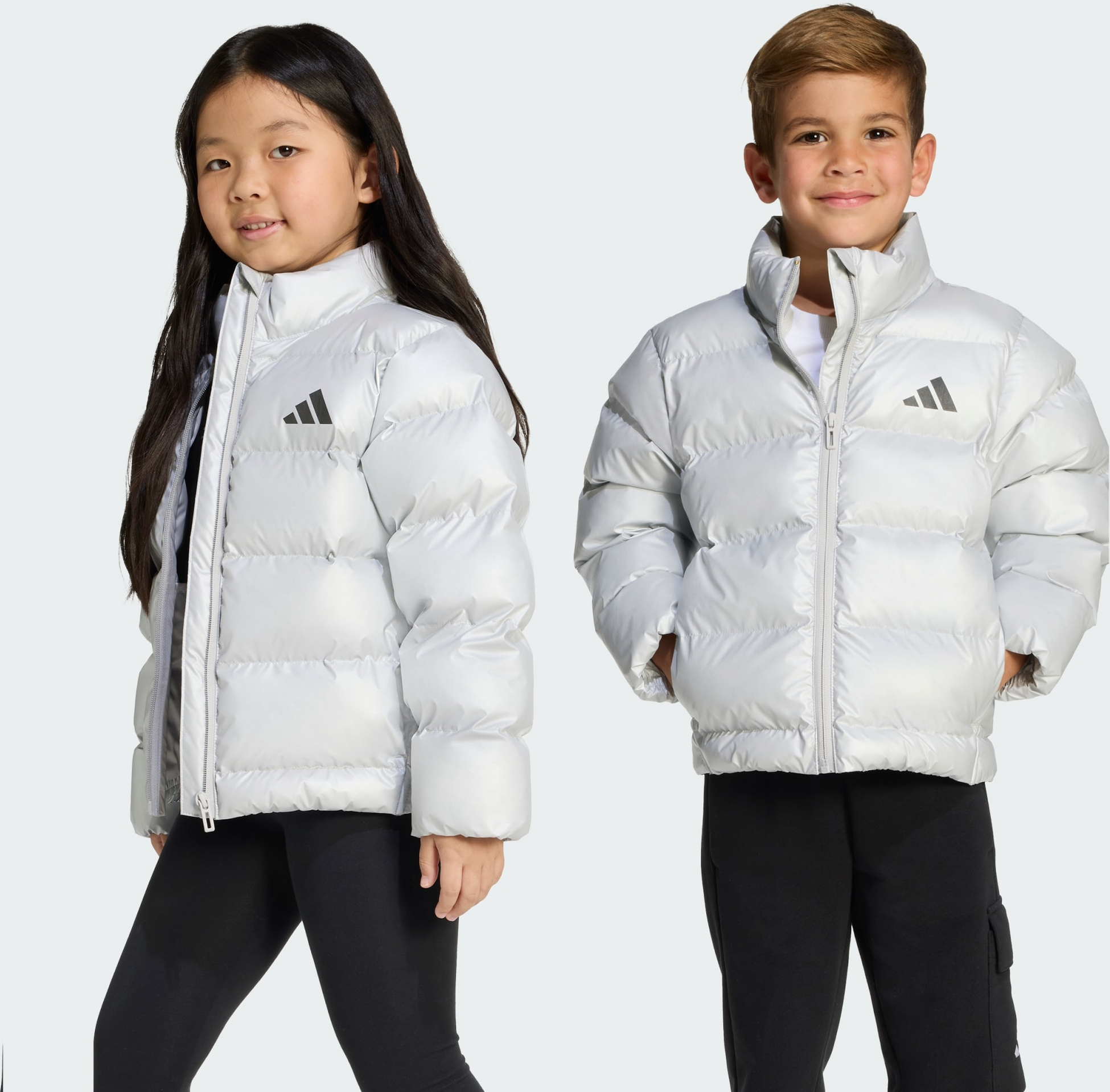 ADIDAS, Adidas Glammig Jacka Med Syntetdun För Barn