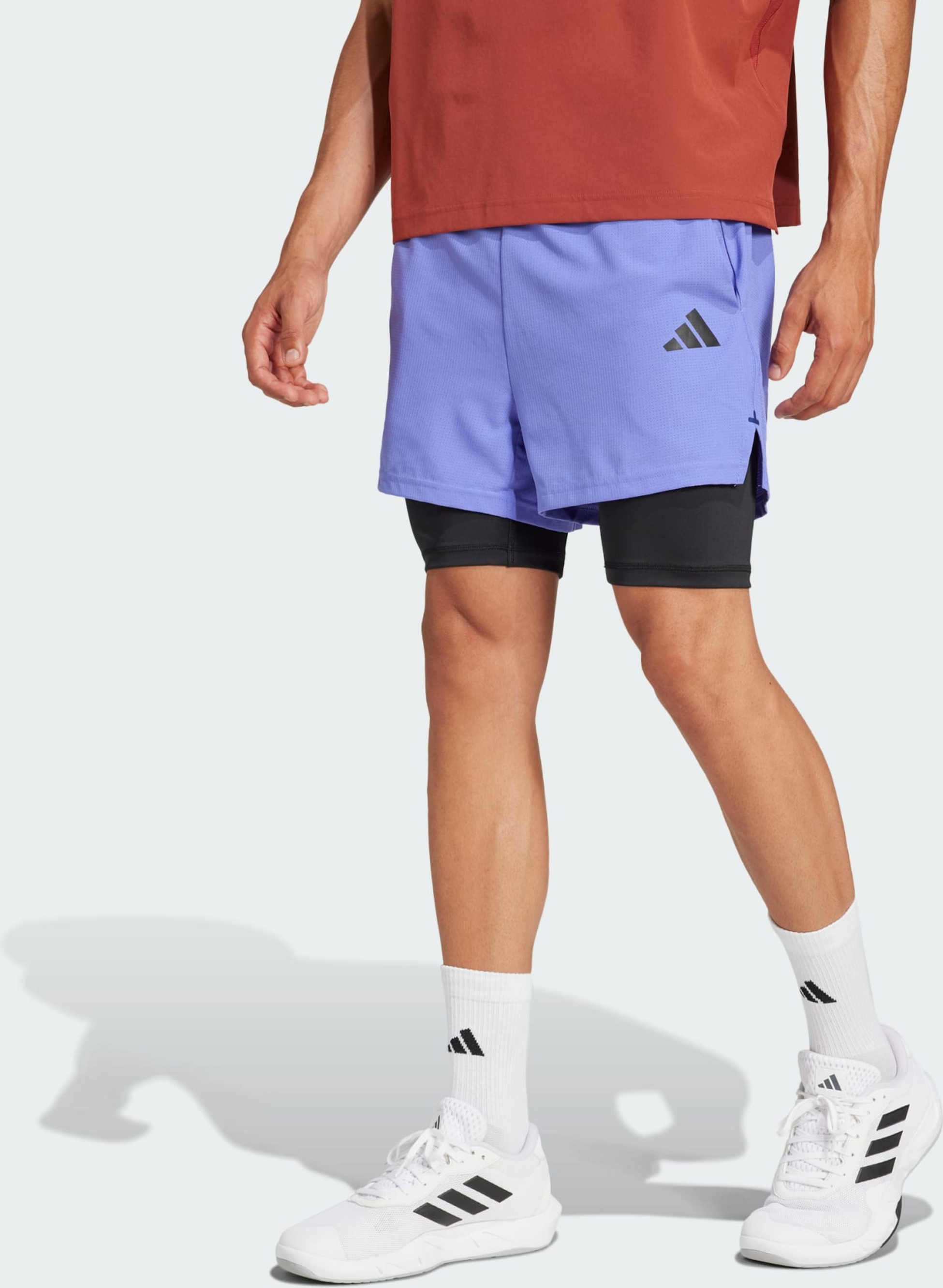 ADIDAS, Adidas Gym+ 2-in-1 Shorts