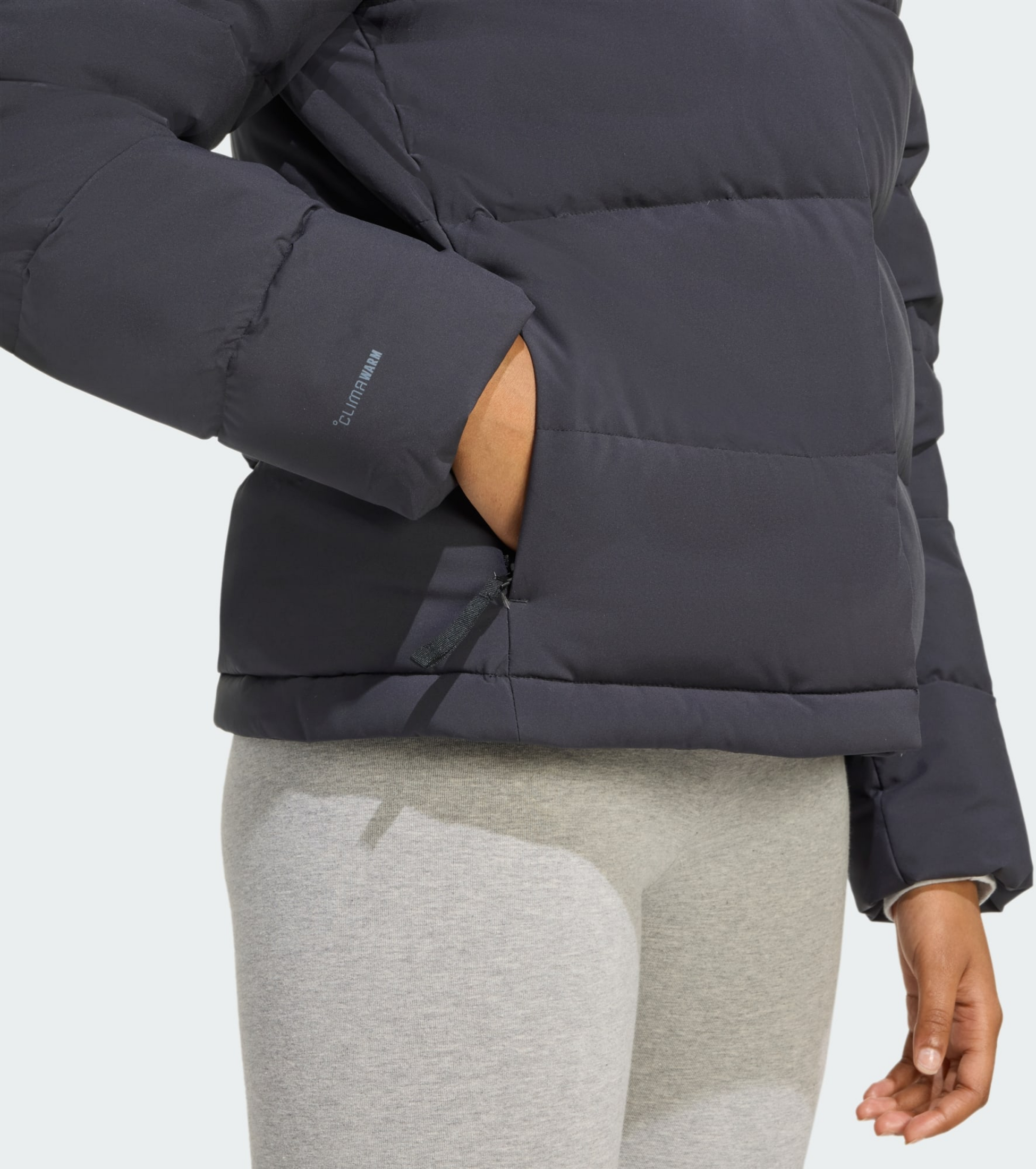 ADIDAS, Adidas Helionic Climawarm Dunjacka Med Huva
