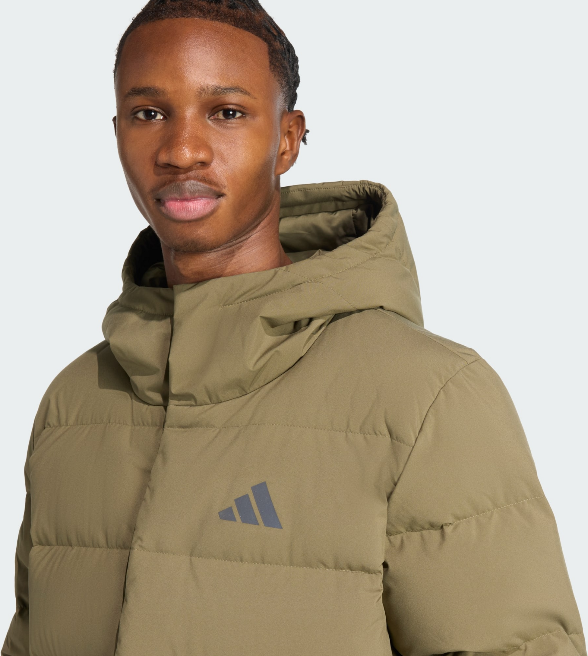 ADIDAS, Adidas Helionic Climawarm Dunjacka Med Huva