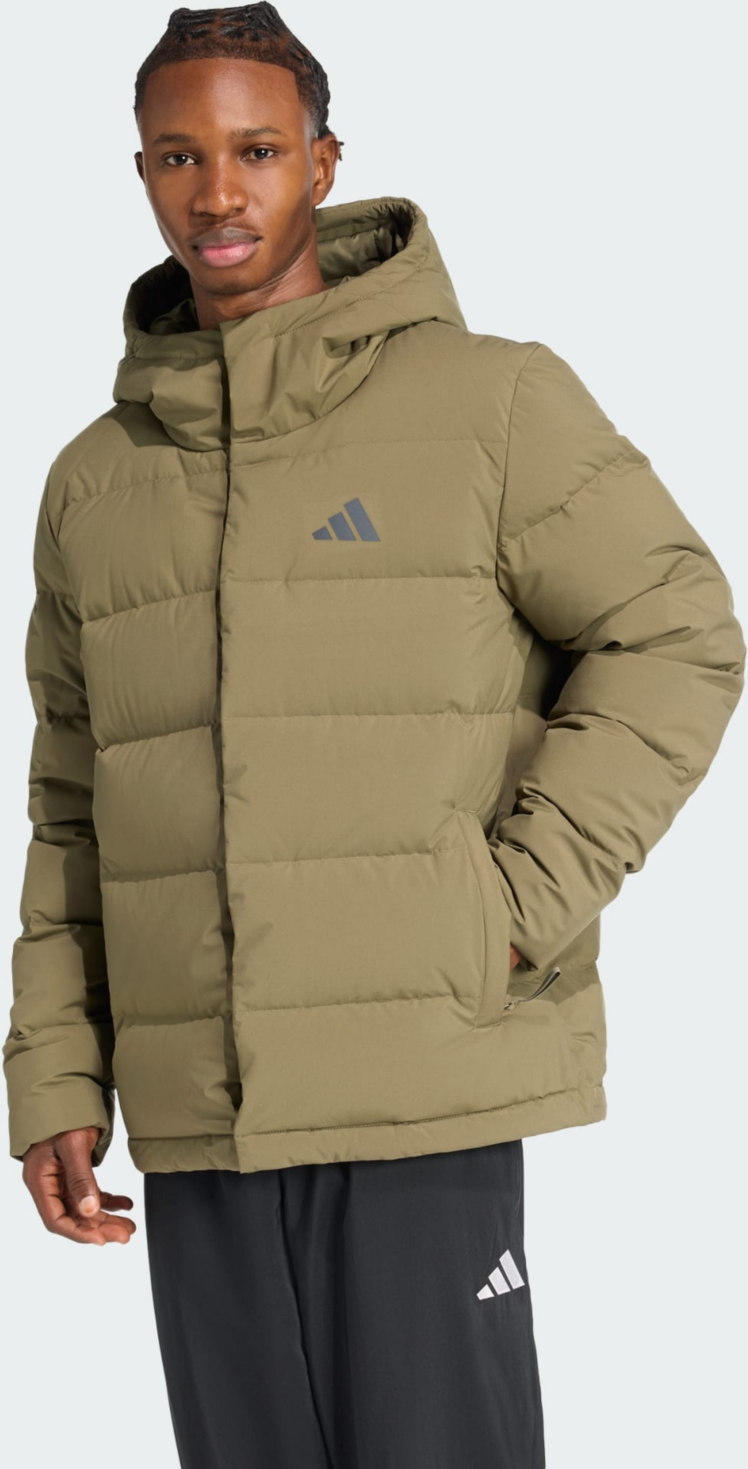 ADIDAS, Adidas Helionic Climawarm Dunjacka Med Huva