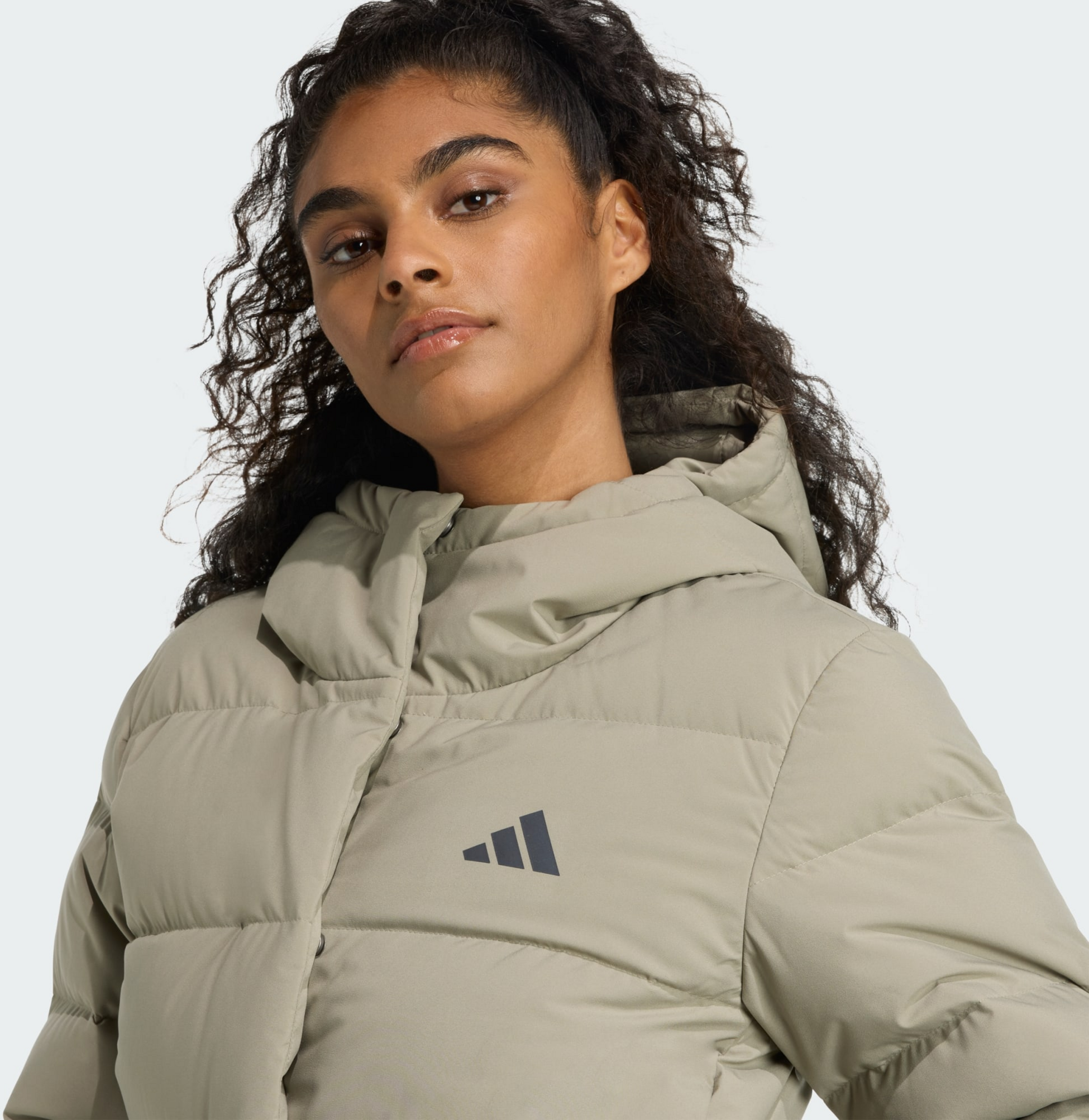 ADIDAS, Adidas Helionic Climawarm Dunjacka Med Huva