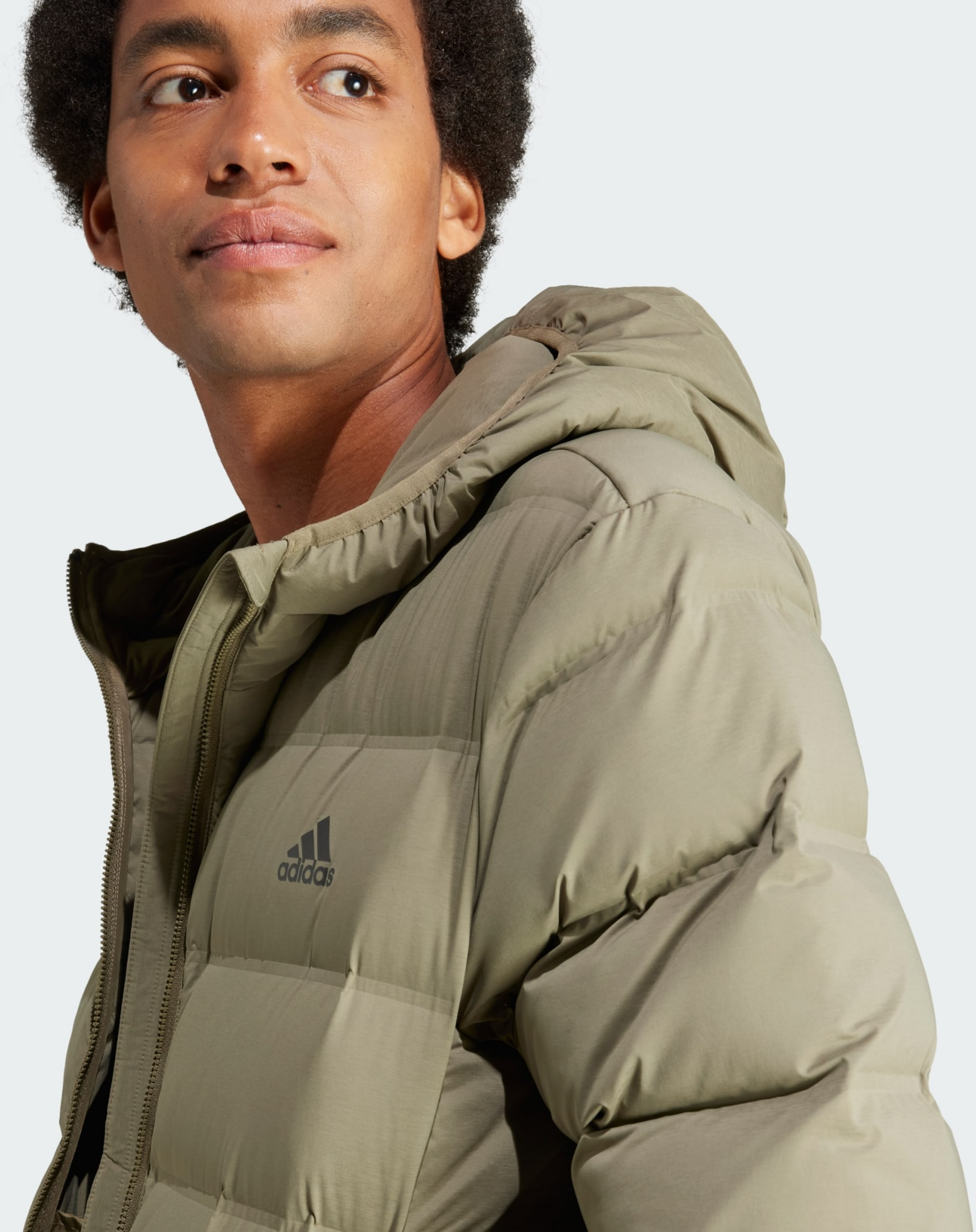 ADIDAS, Adidas Helionic Stretch Hooded Dunjacka