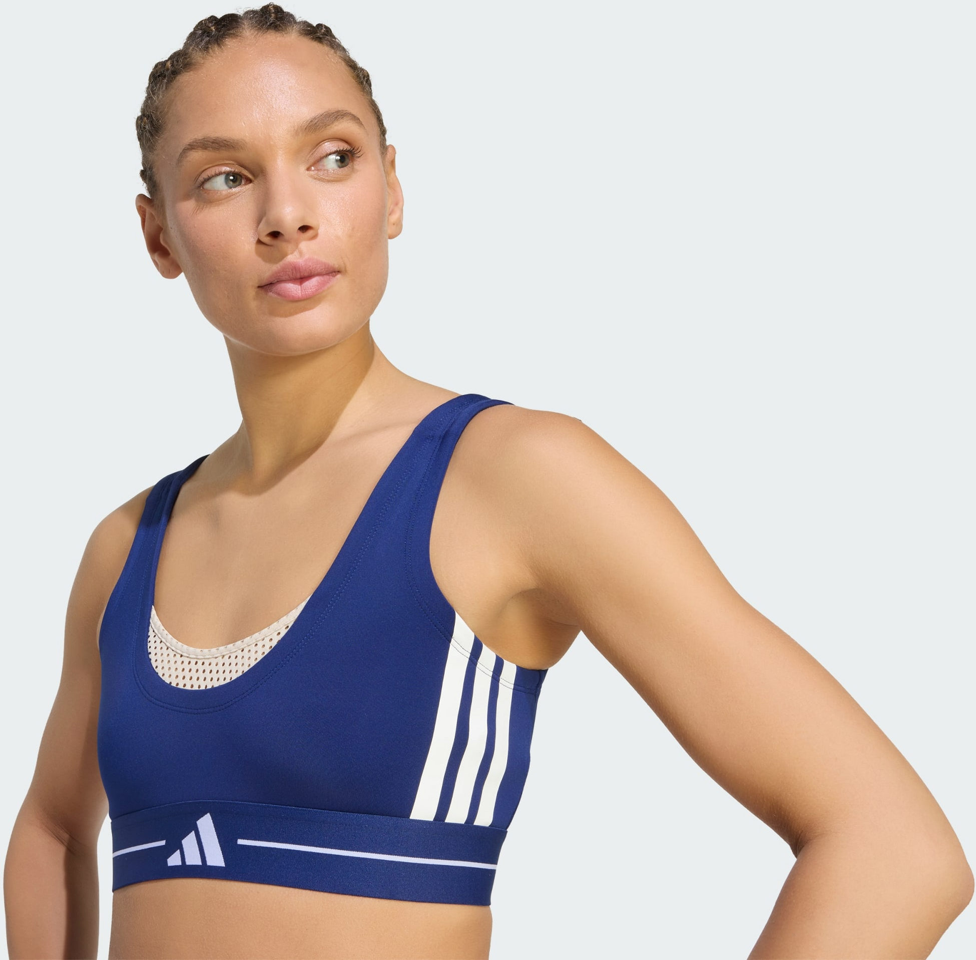ADIDAS, Adidas Hyperglam 3-stripes Color Block Bh Med L&auml;tt St&ouml;d