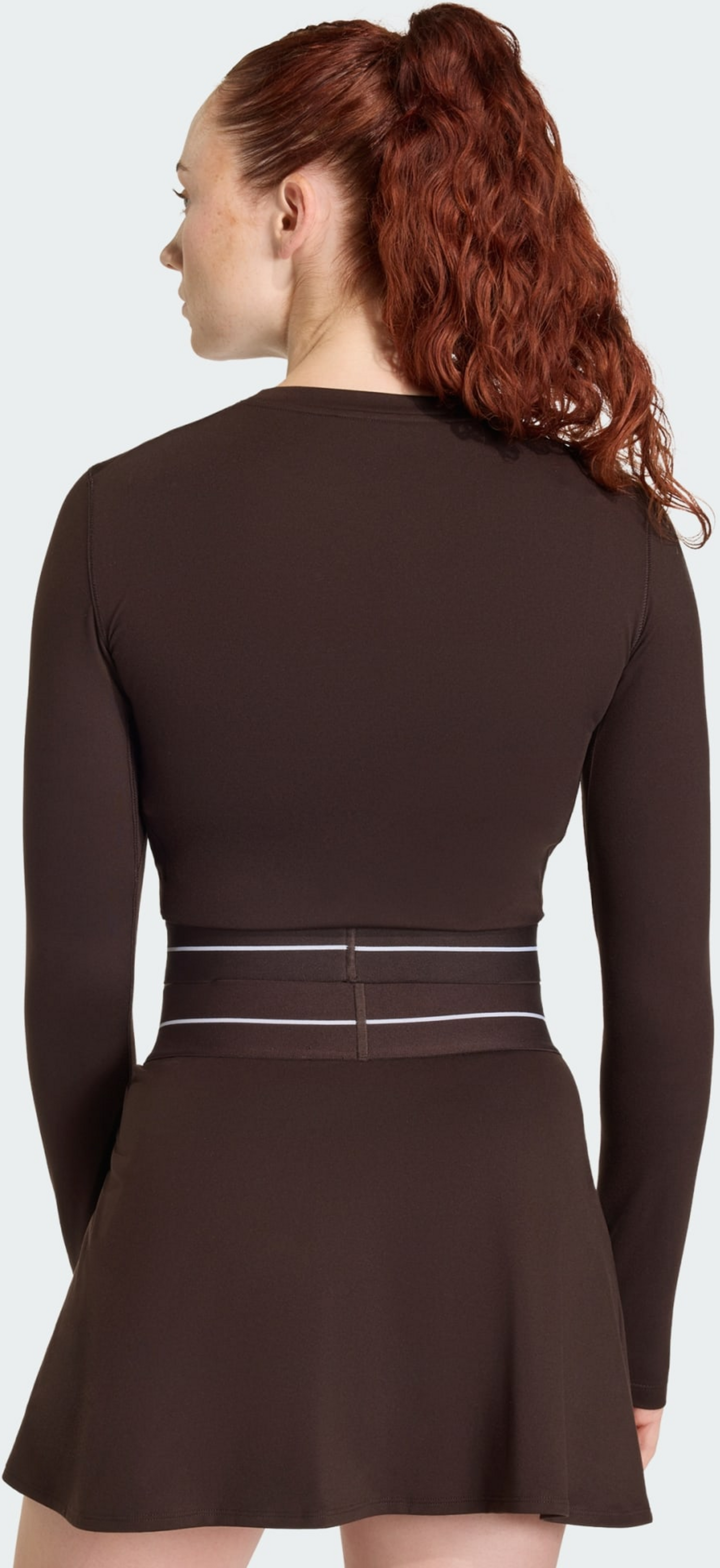 ADIDAS, Adidas Hyperglam Cropped Long Sleeve T-shirt