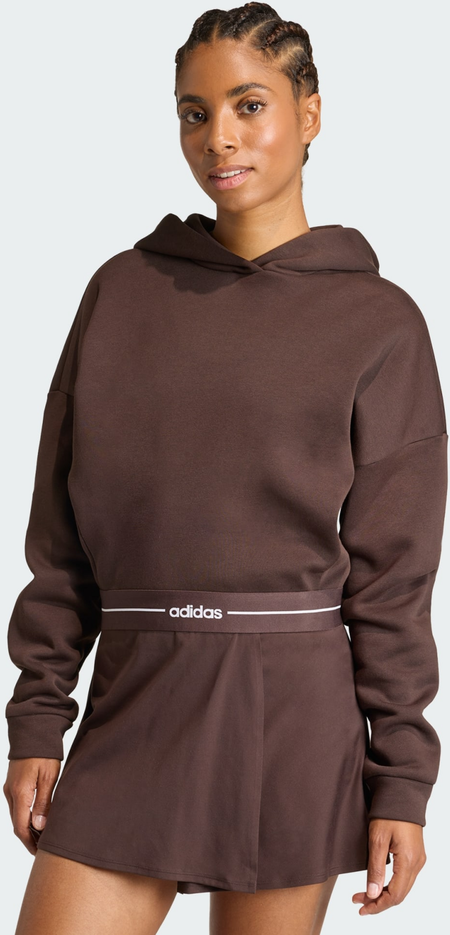 ADIDAS, Adidas Hyperglam Hoodie I Crop-modell