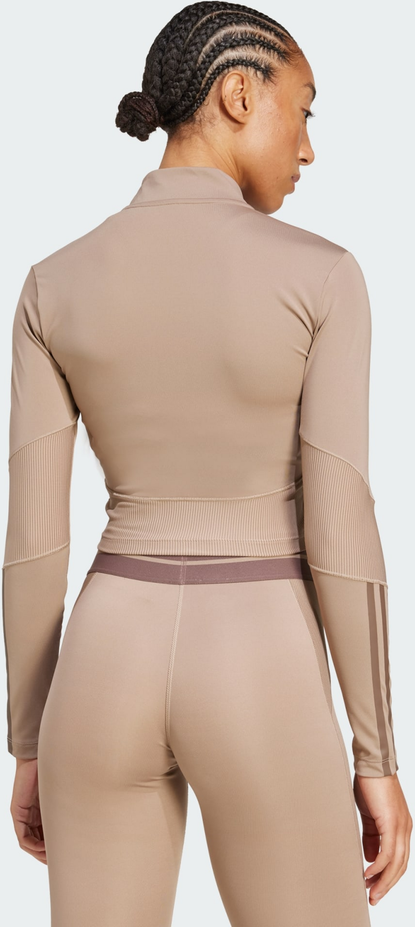 ADIDAS, Adidas Hyperglam Rib Zip Thru Cover Up