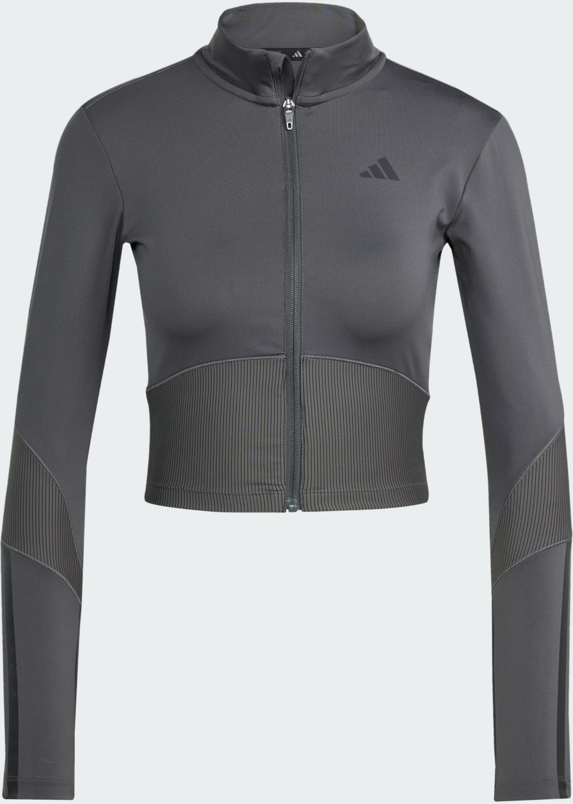 ADIDAS, Adidas Hyperglam Rib Zip Thru Cover Up