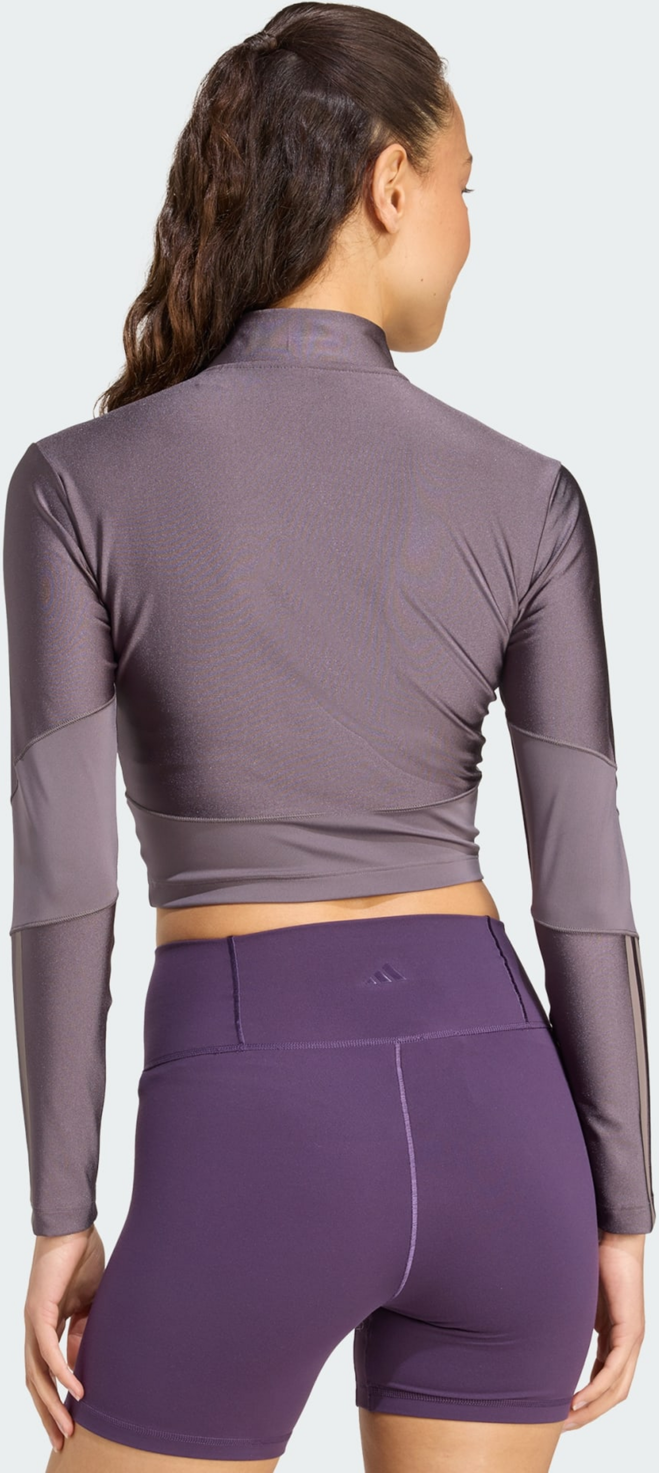 ADIDAS, Adidas Hyperglam Shine Tröja Med Hel Dragkedja