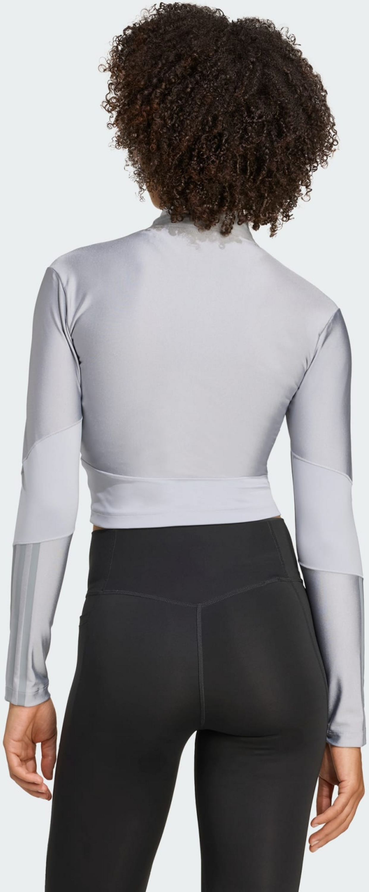 ADIDAS, Adidas Hyperglam Shine Tröja Med Hel Dragkedja