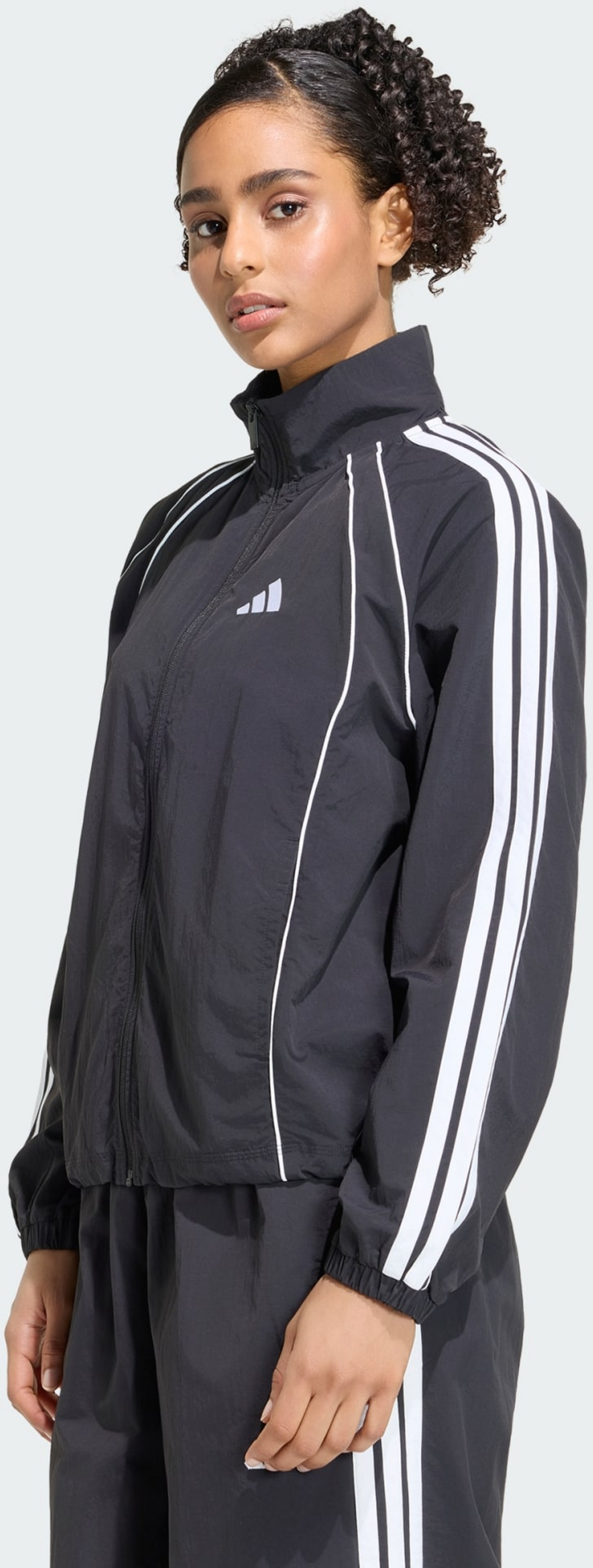 ADIDAS, Adidas Iconic Woven Tr&auml;ningsjacka Med 3-stripes