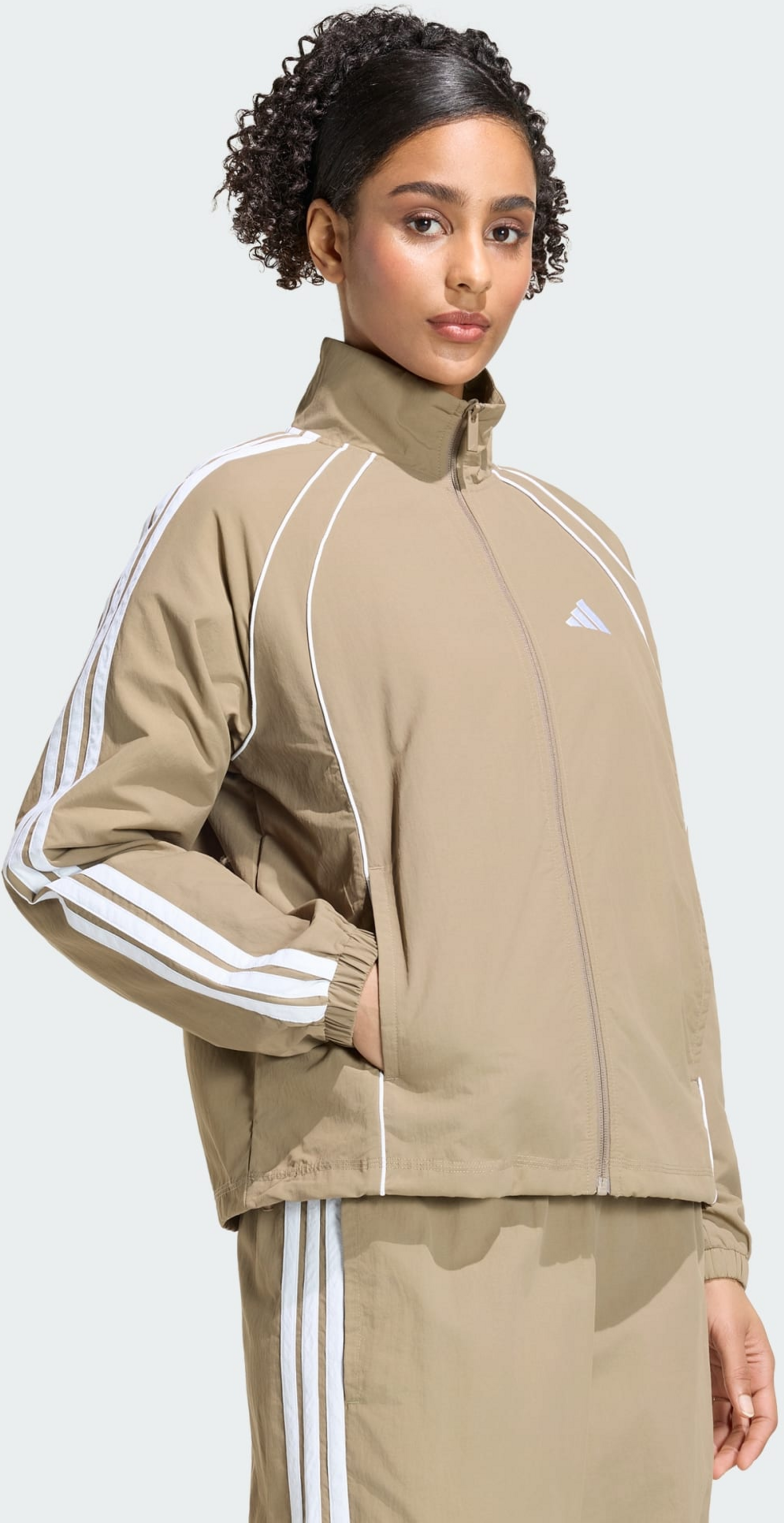 ADIDAS, Adidas Iconic Woven Tr&auml;ningsjacka Med 3-stripes