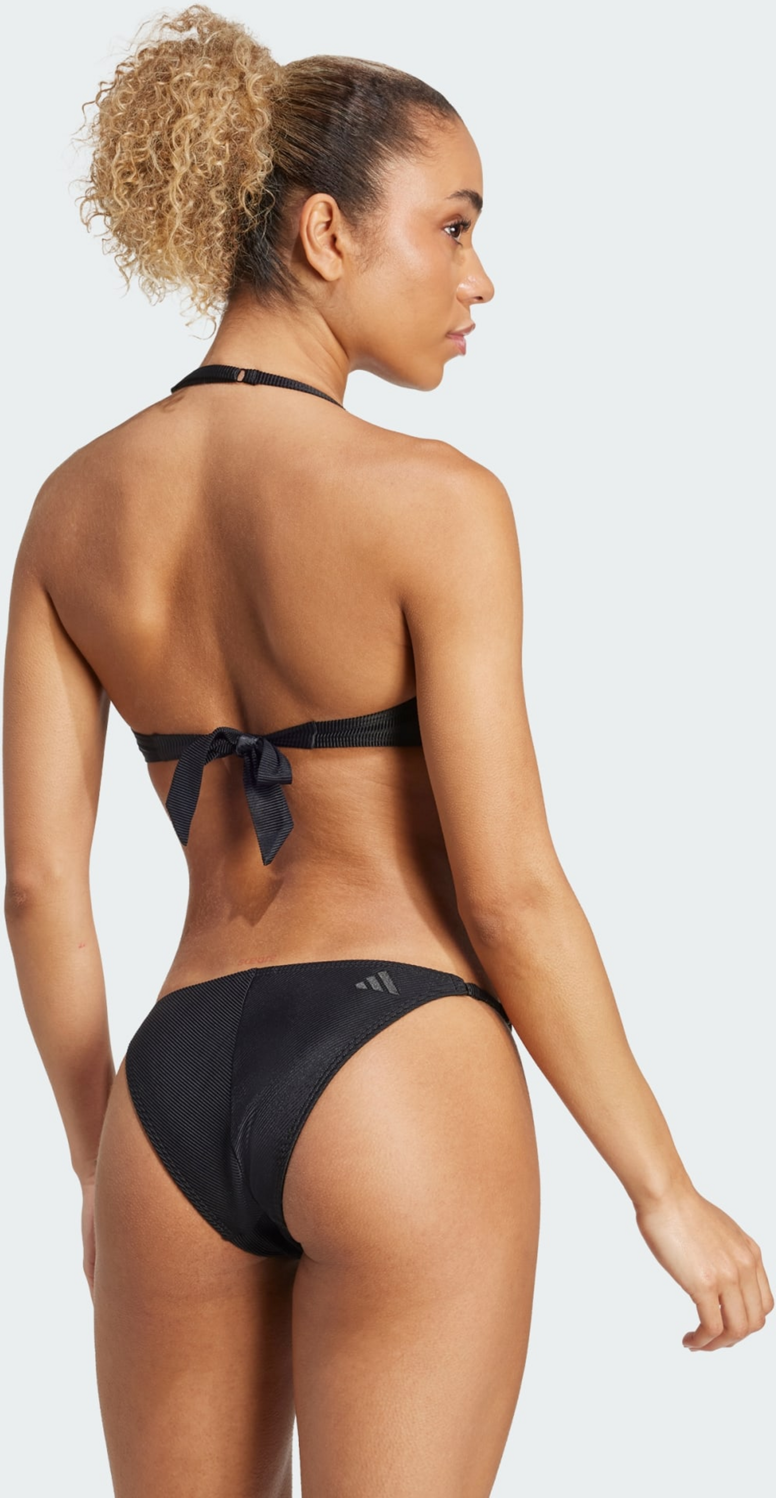 ADIDAS, Adidas Iconisea Ribbed Padded Bandeau Bikini&ouml;verdel