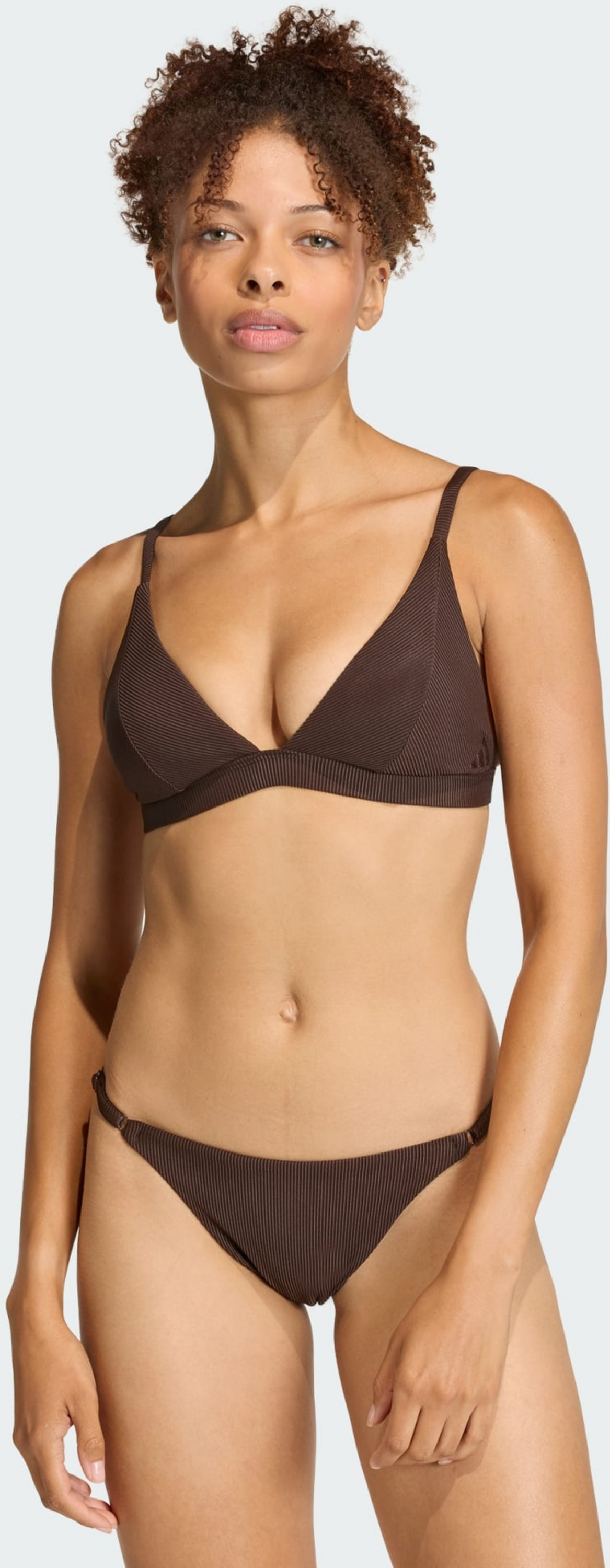 ADIDAS, Adidas Iconisea Ribbed Padded Triangle Bikiniöverdel
