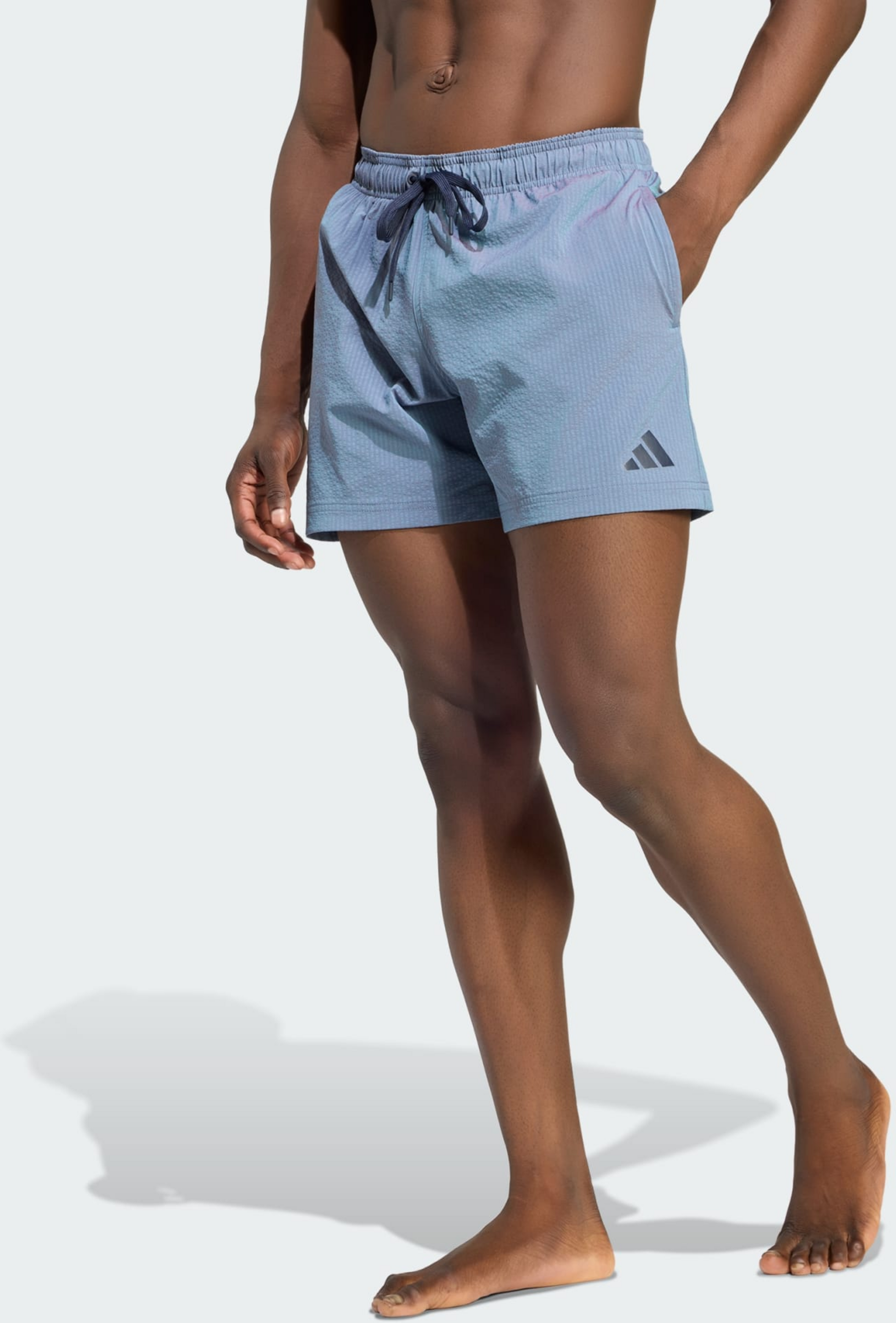 ADIDAS, Adidas Iridescent Seersucker Badshorts 5 Tum