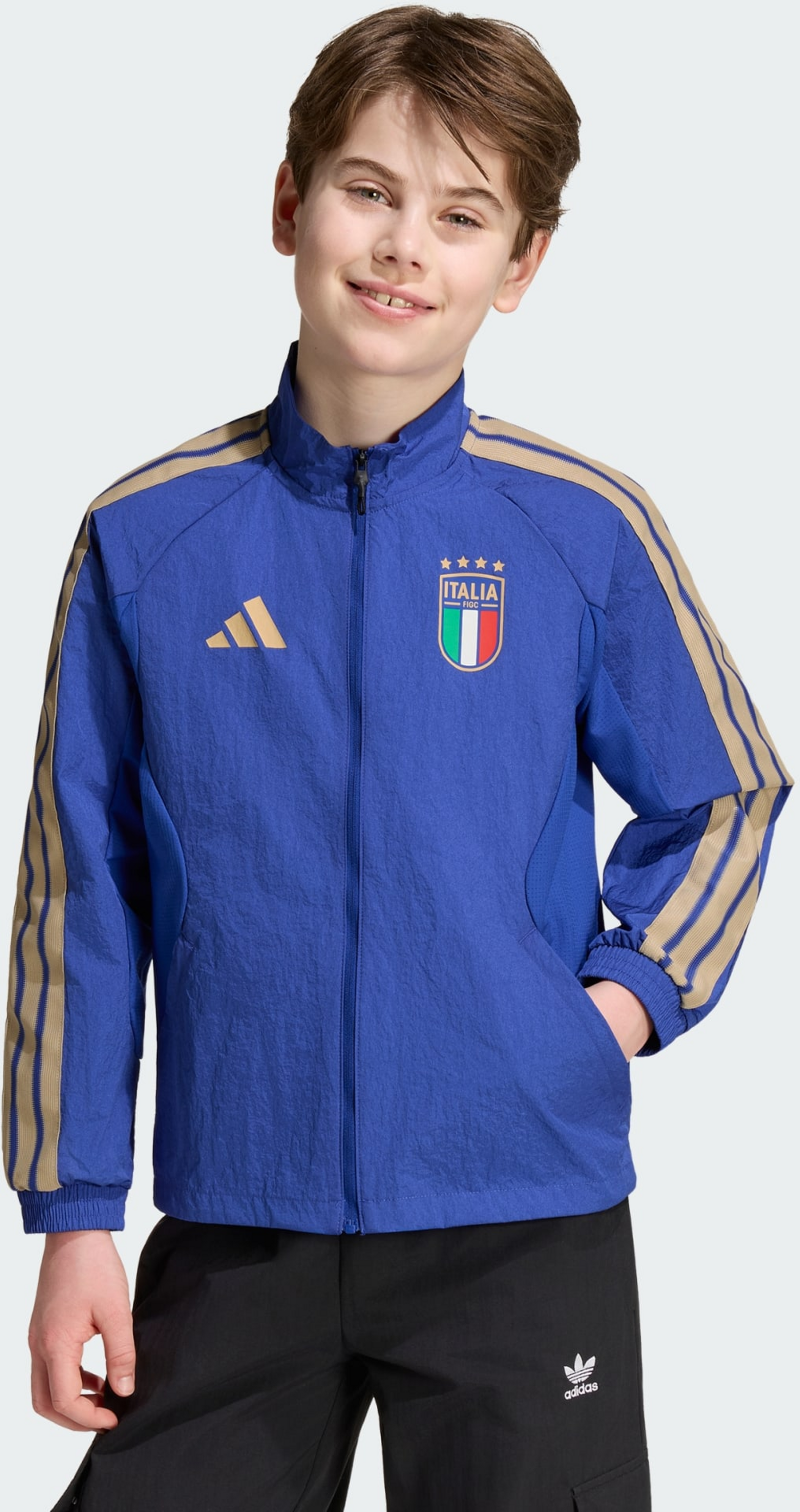 ADIDAS, Adidas Italien Anthem Hemmajacka F&ouml;r Barn