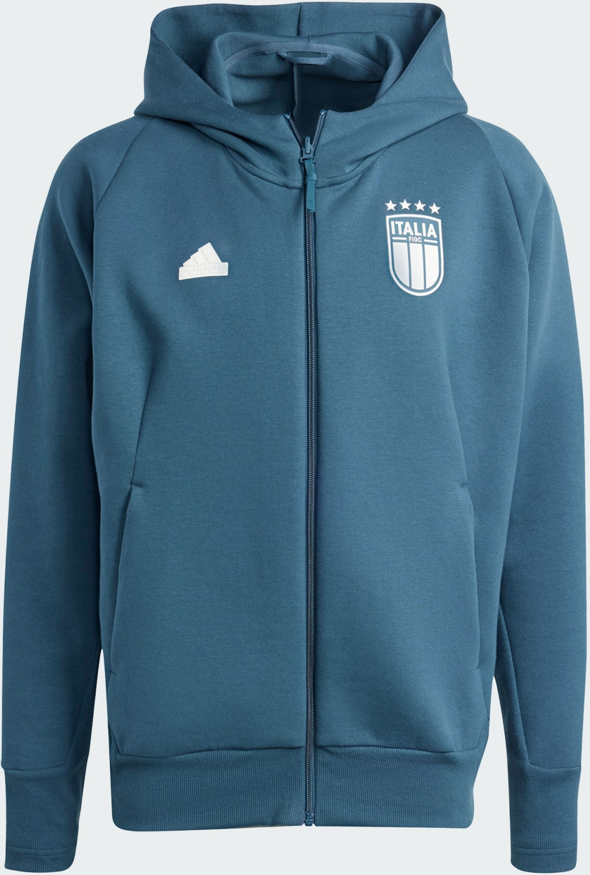 ADIDAS, Adidas Italy Travel Full-zip Hoodie