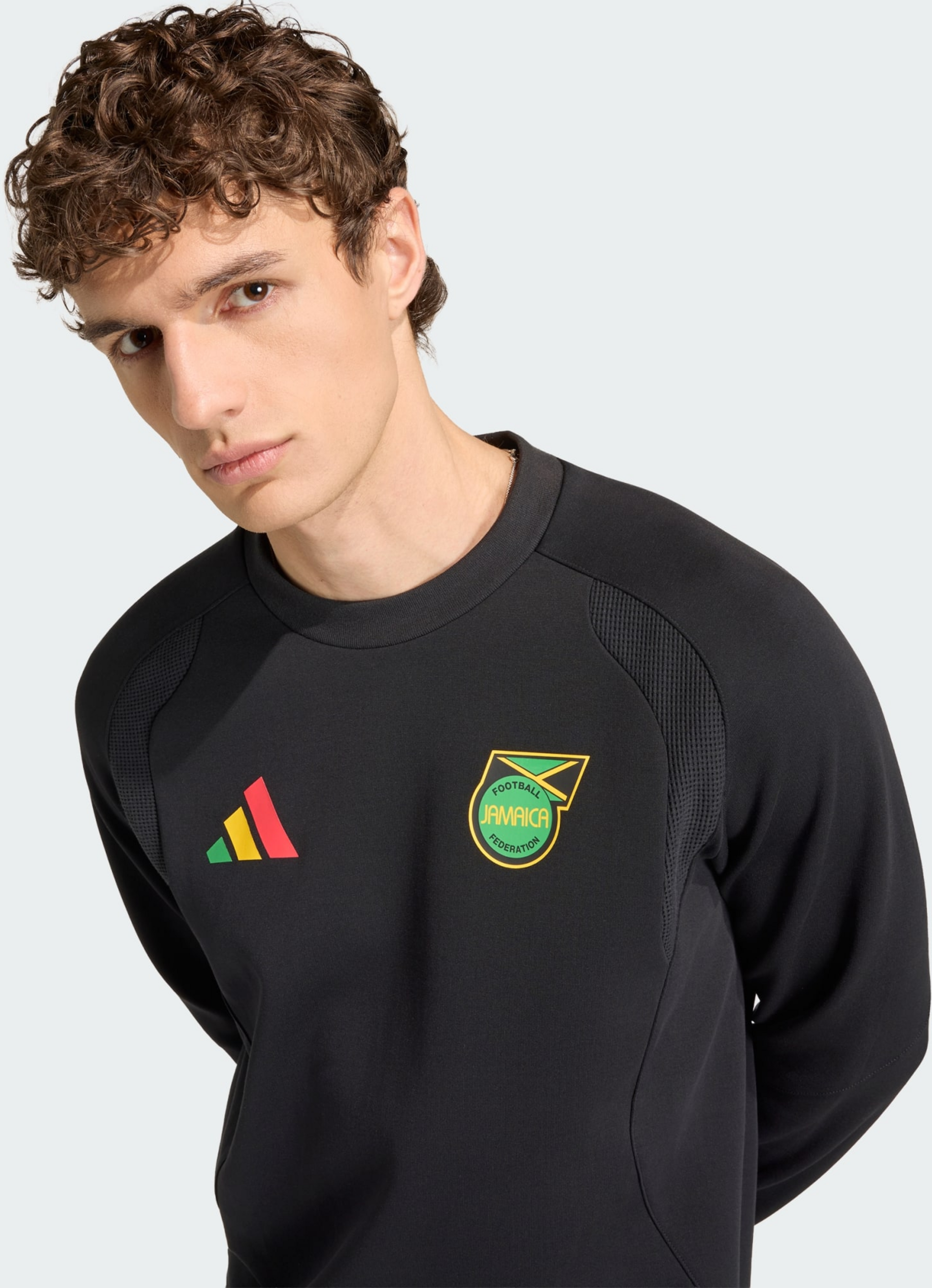 ADIDAS, Adidas Jamaica X Bob Marley Tiro Tech Crew Tr&ouml;ja