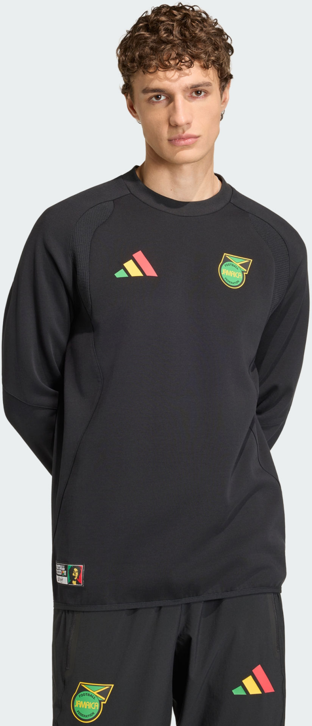 ADIDAS, Adidas Jamaica X Bob Marley Tiro Tech Crew Tr&ouml;ja