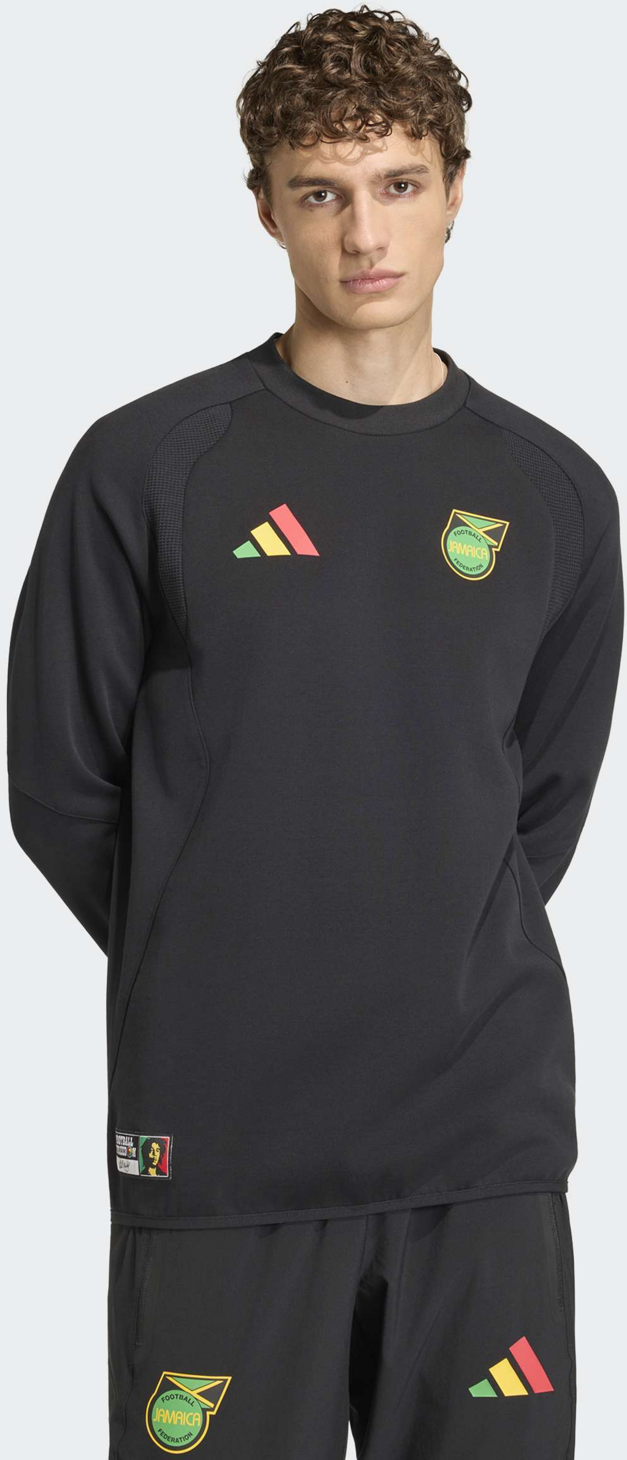 ADIDAS, Adidas Jamaica X Bob Marley Tiro Tech Crew Tr&ouml;ja