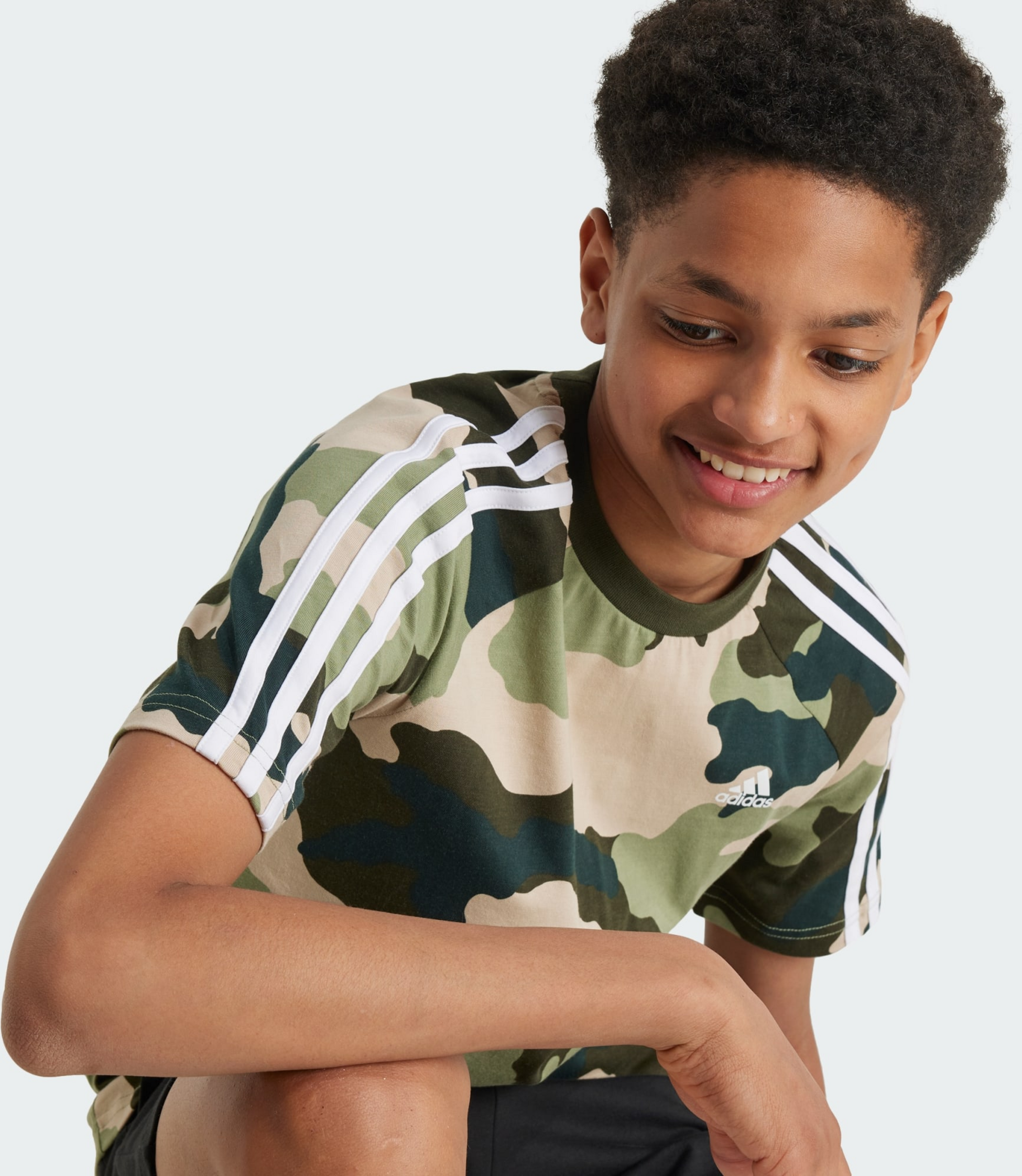 ADIDAS, Adidas Juniors Essentials Allover Printed T-shirt