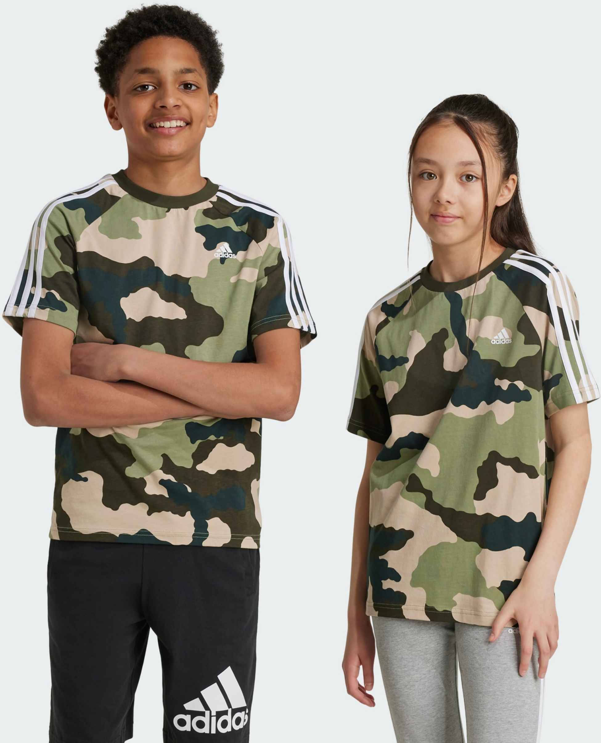 ADIDAS, Adidas Juniors Essentials Allover Printed T-shirt