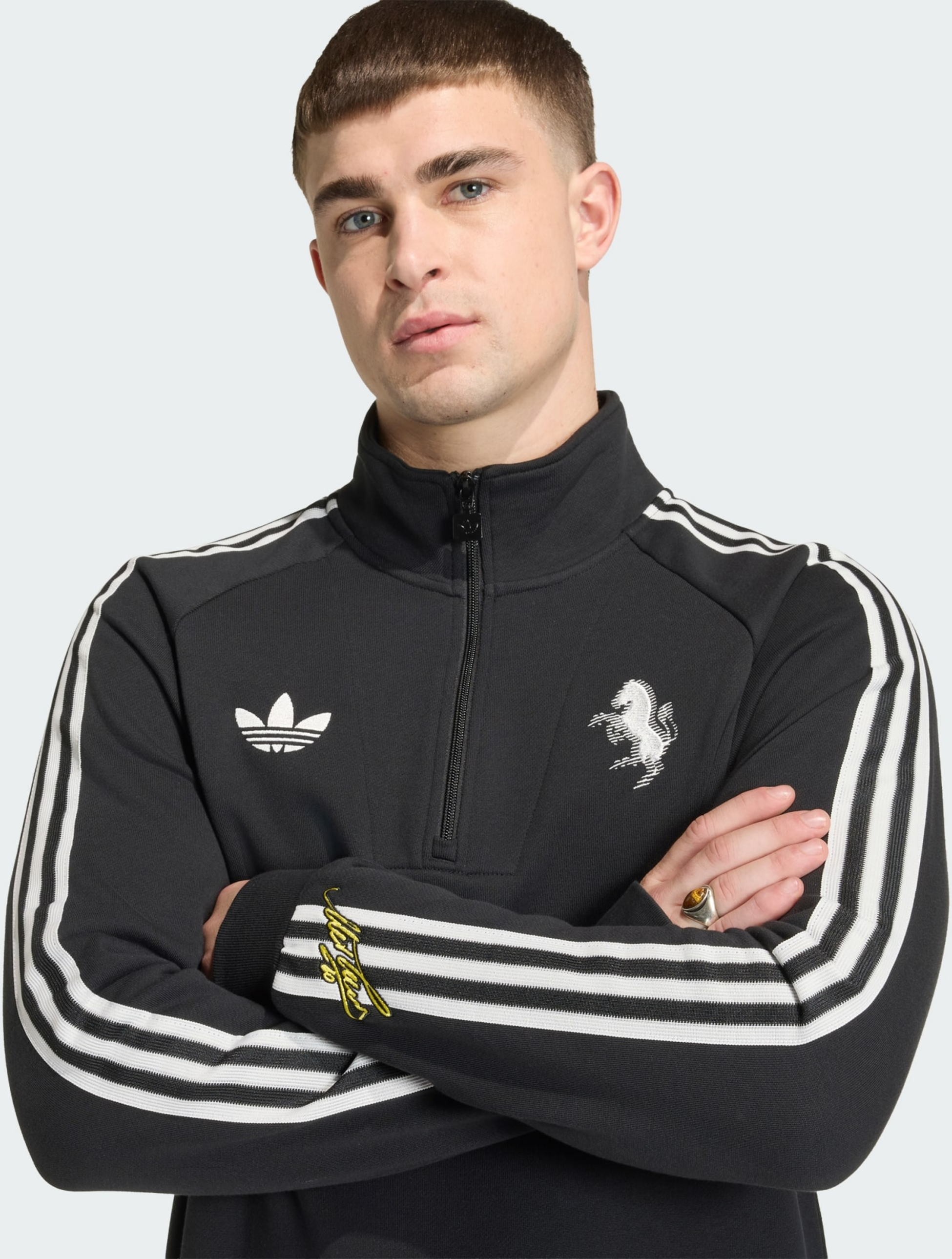 ADIDAS, Adidas Juventus Fc Originals Tr&ouml;ja Med Halv Dragkedja
