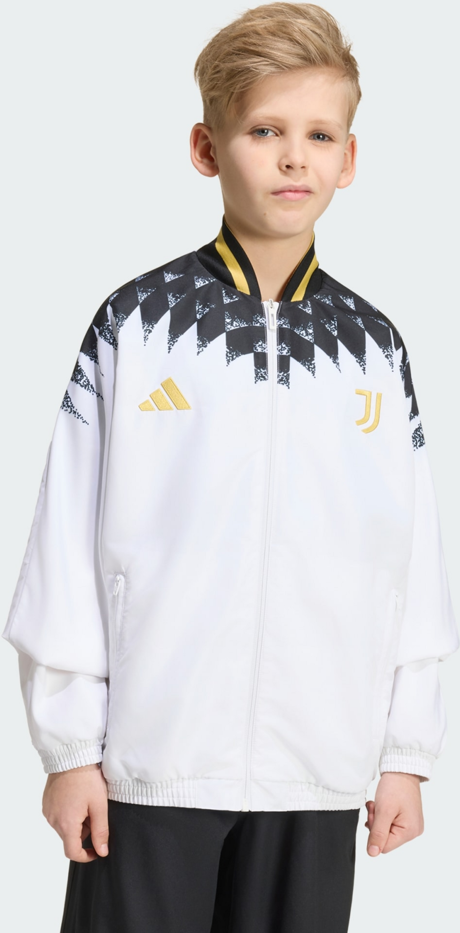 ADIDAS, Adidas Juventus Turin Stadium Tr&auml;ningsjacka F&ouml;r Barn