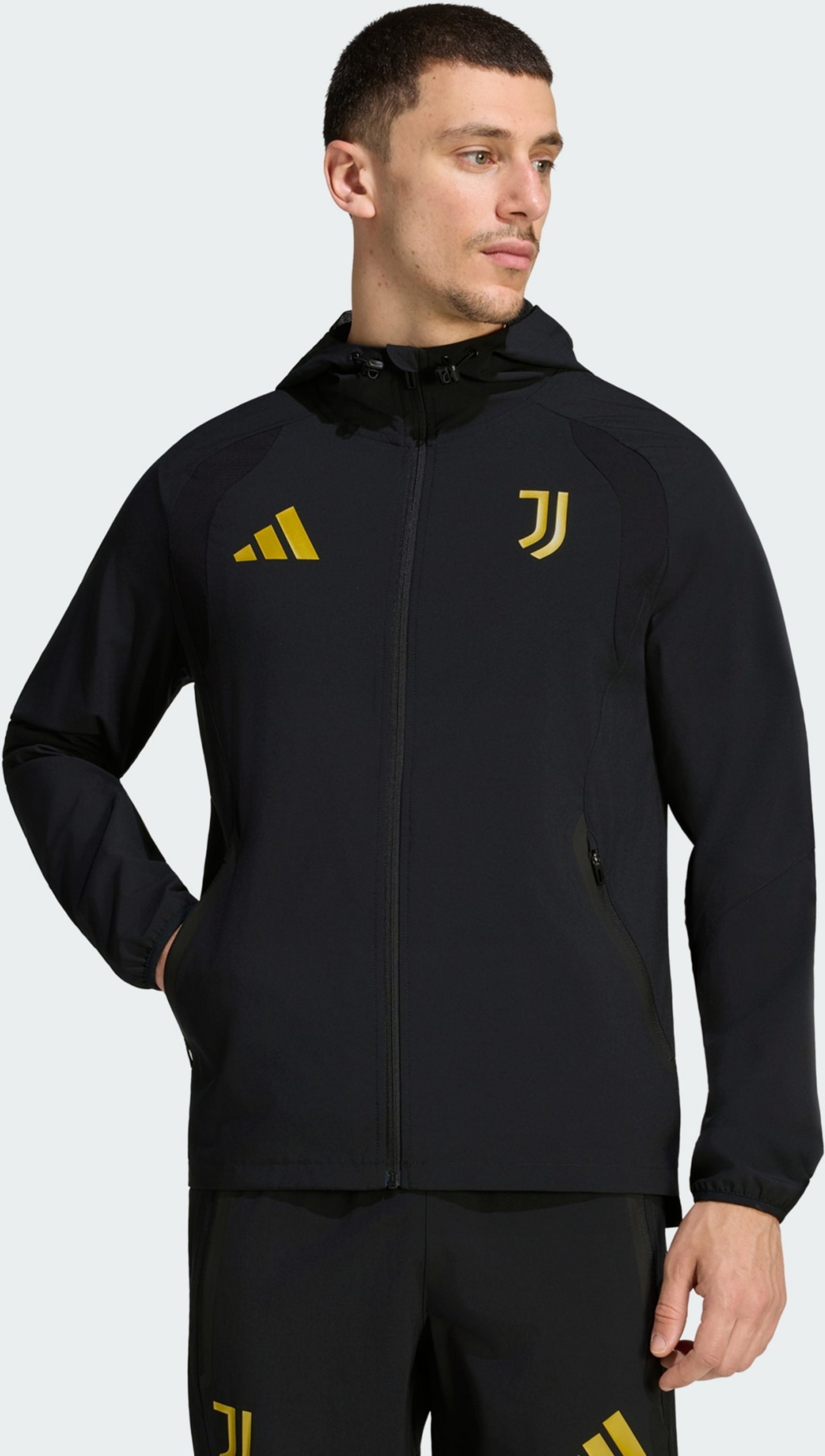 ADIDAS, Adidas Juventus Turin Tiro Travel Vindjacka