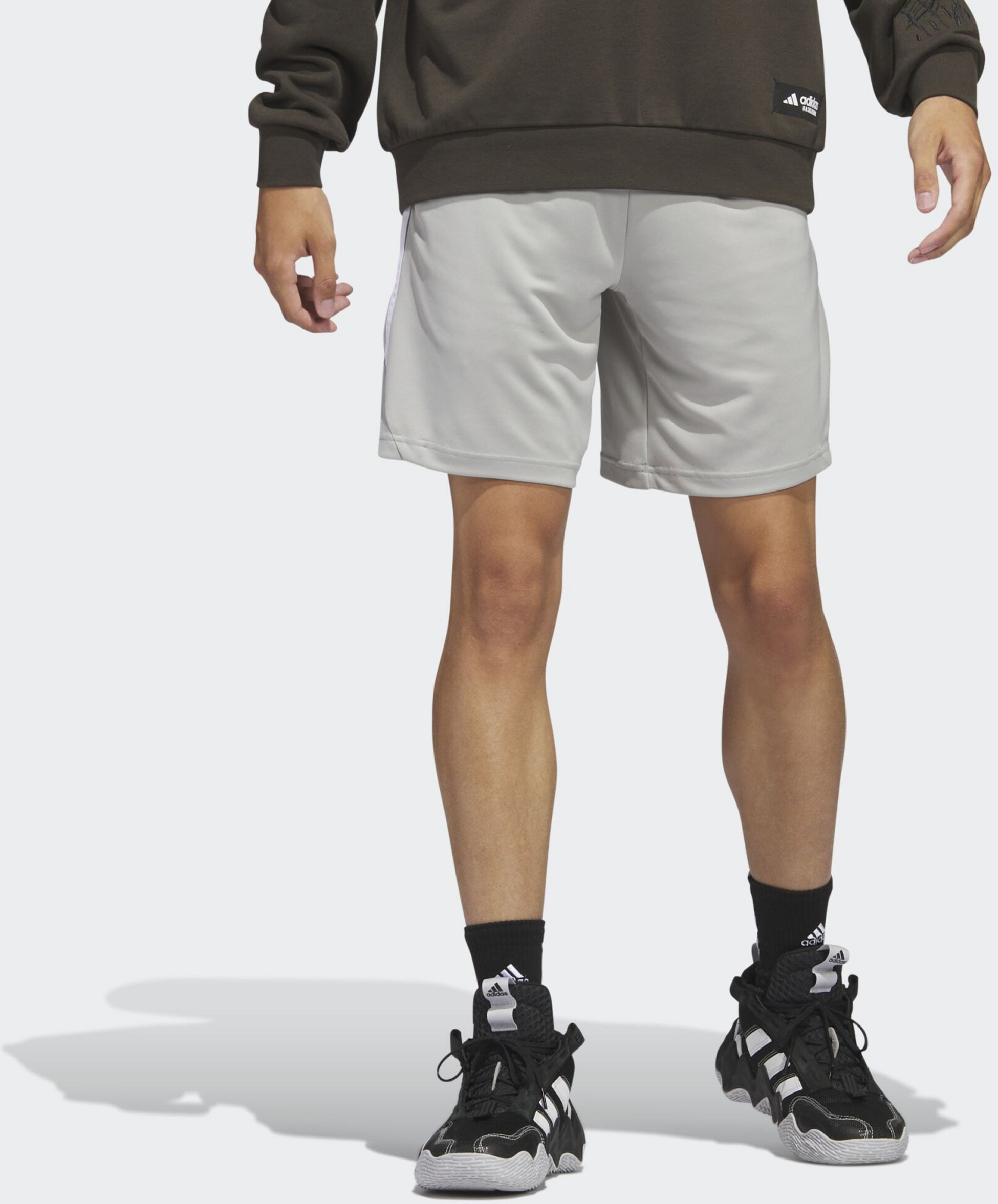 ADIDAS, Adidas Legends 3-stripes Basketball Shorts