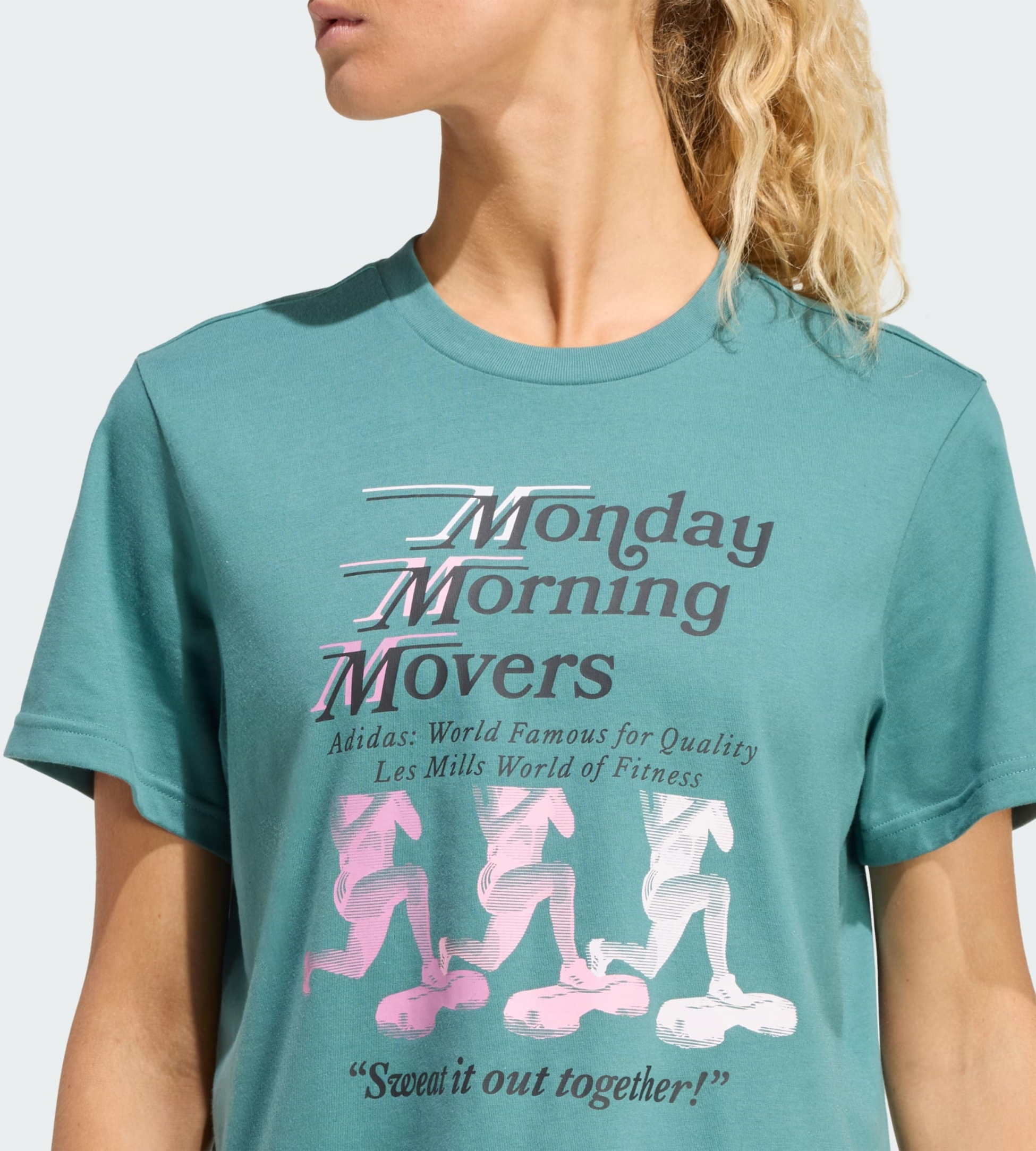 ADIDAS, Adidas Lesmills Movers Graphic T-shirt