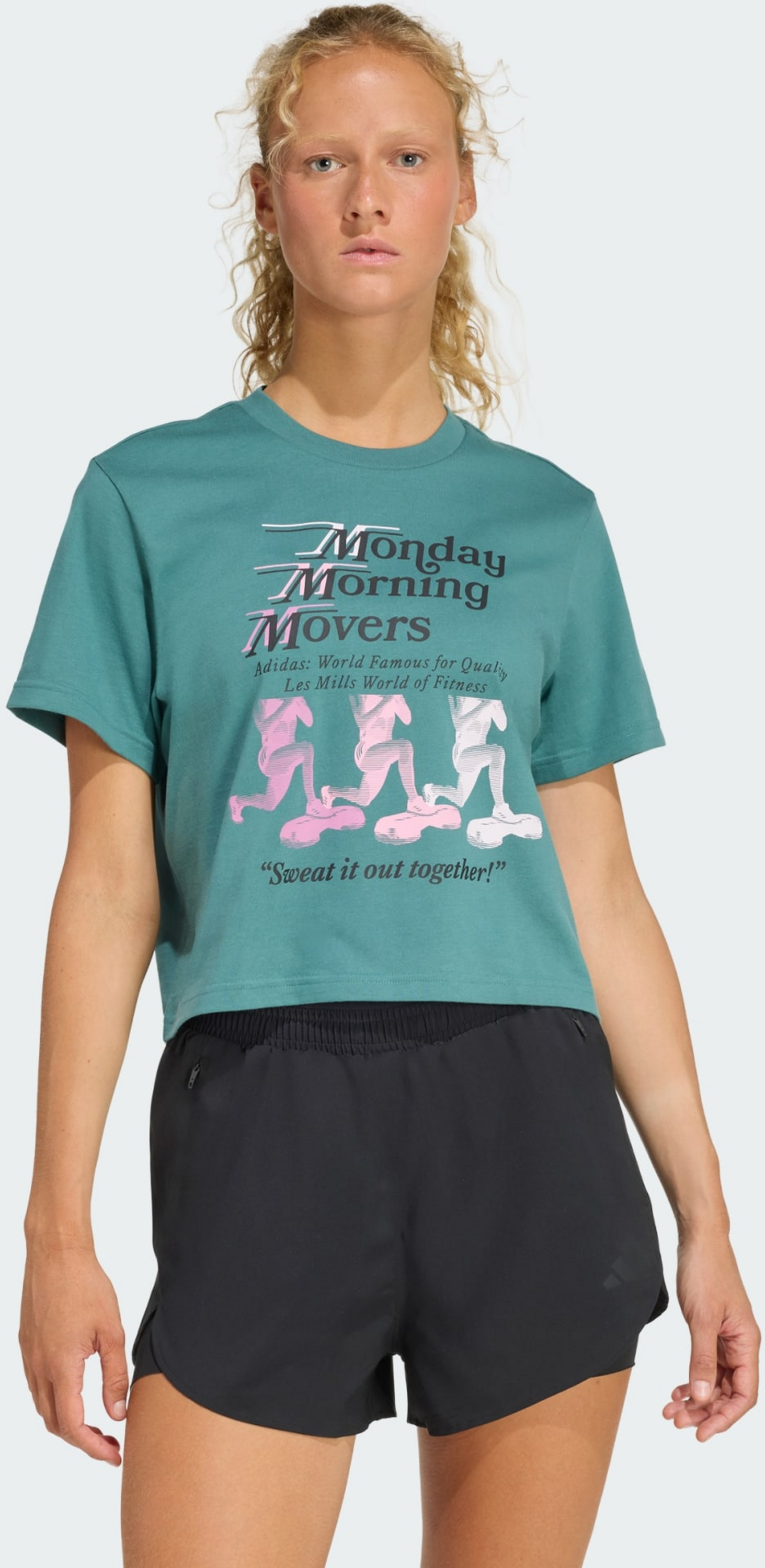 ADIDAS, Adidas Lesmills Movers Graphic T-shirt