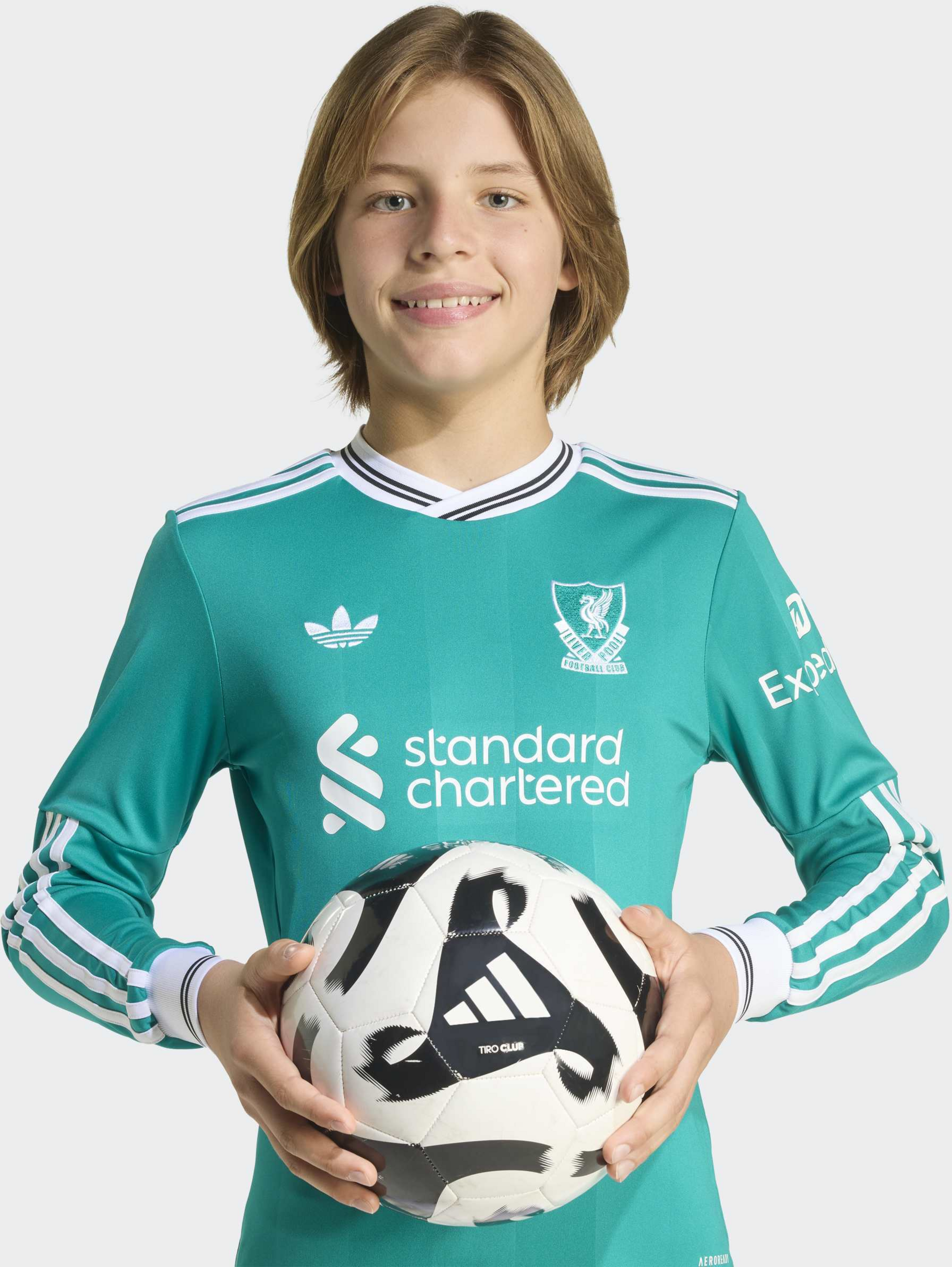 ADIDAS, Adidas Liverpool Fc 25/26 Långärmad Tredjetröja För Barn