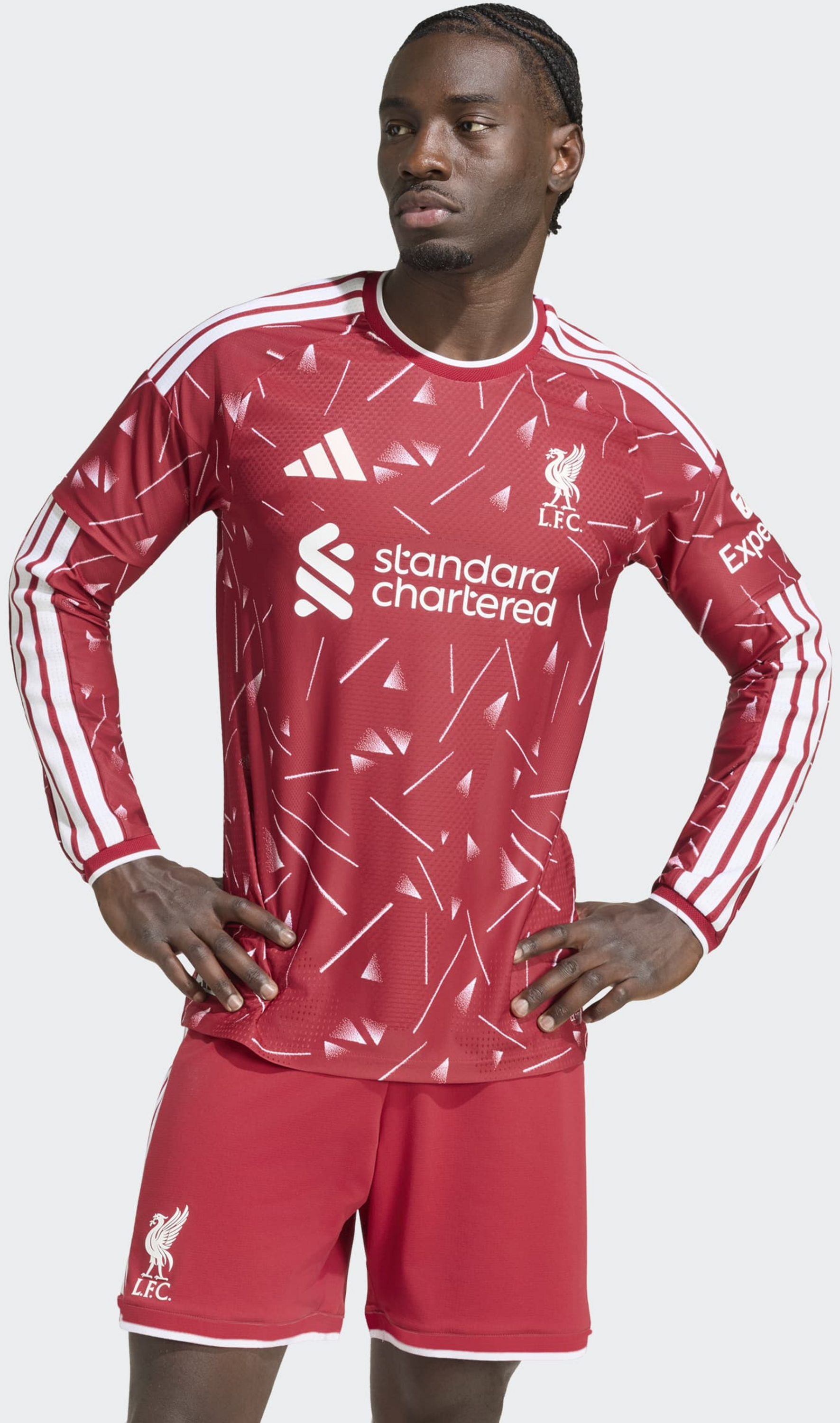 ADIDAS, Adidas Liverpool Fc 26/27 Authentic L&aring;ng&auml;rmad Hemmatr&ouml;ja