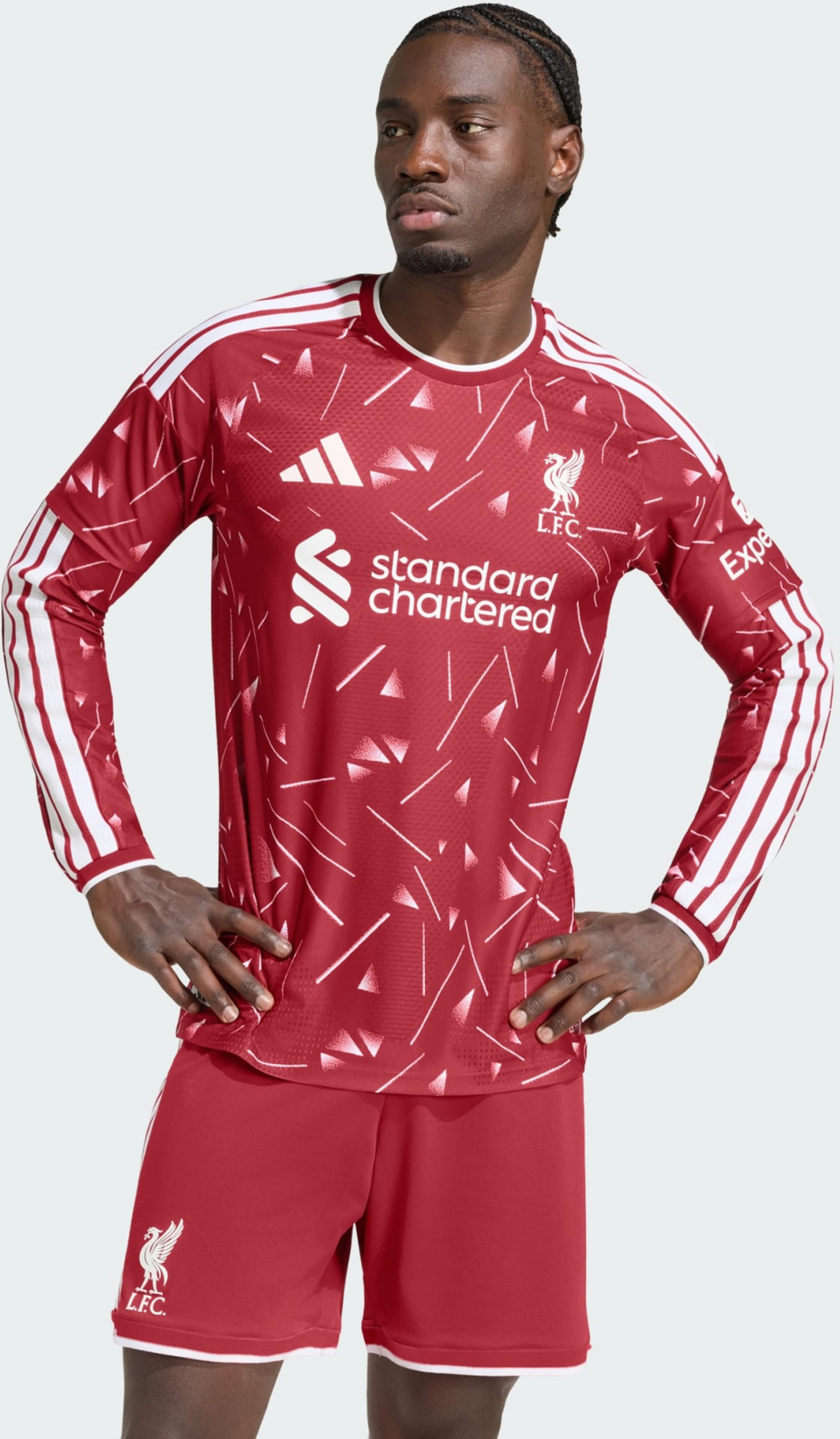 ADIDAS, Adidas Liverpool Fc 26/27 Authentic L&aring;ng&auml;rmad Hemmatr&ouml;ja