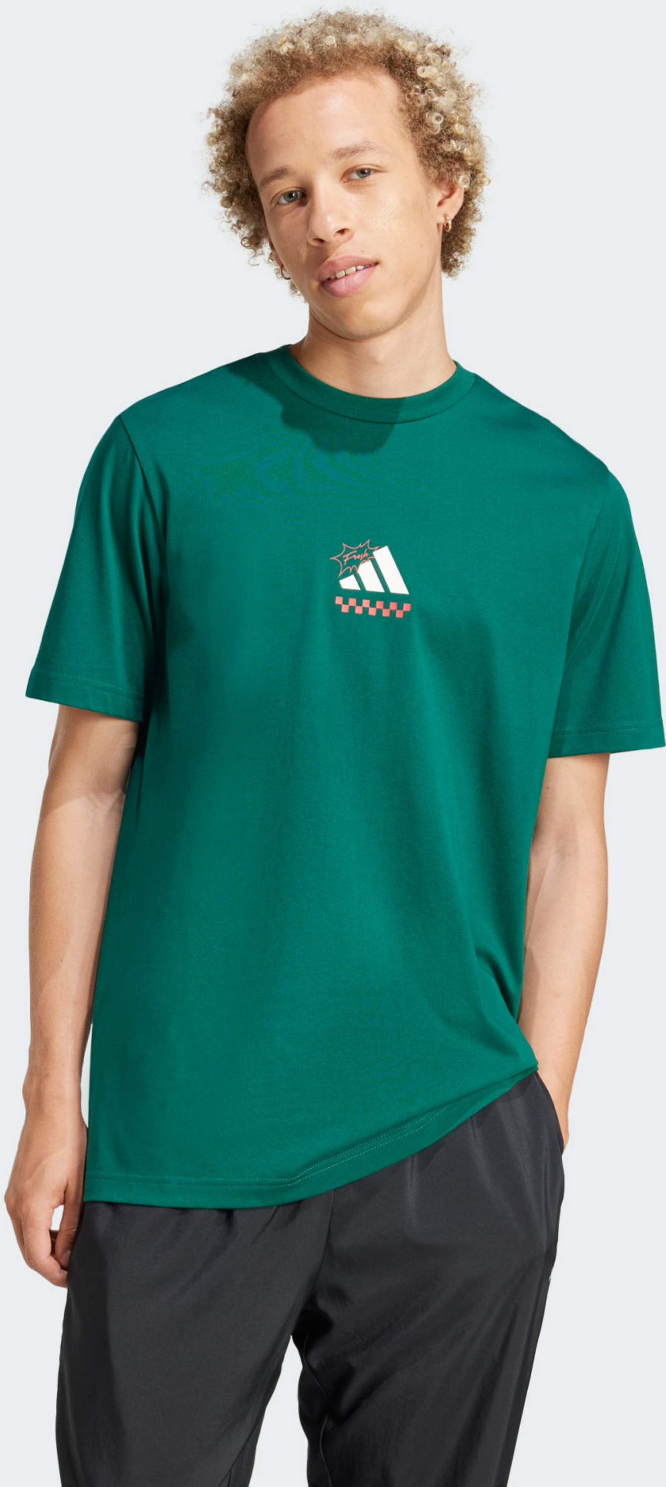 ADIDAS, Adidas Lounge Pizza Graphic T-shirt