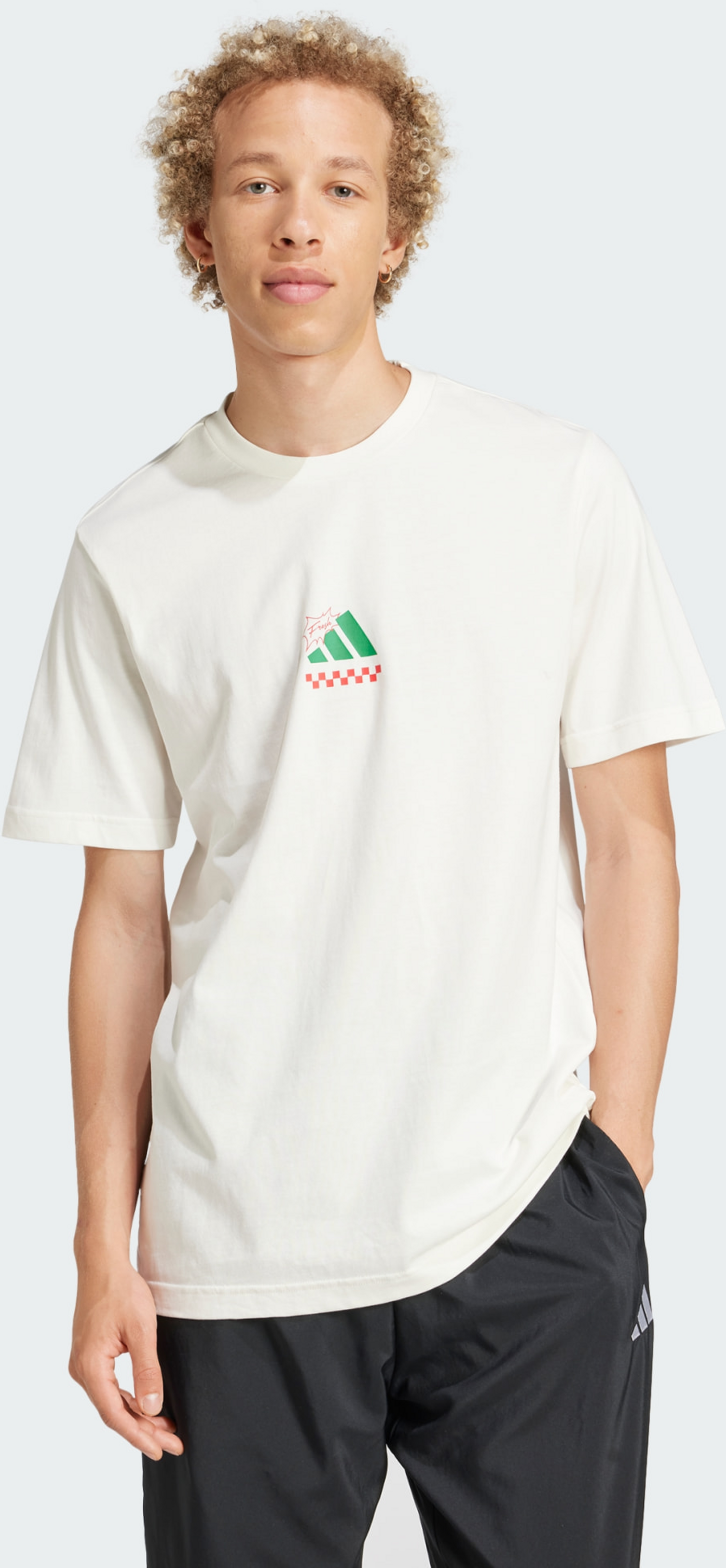 ADIDAS, Adidas Lounge Pizza Graphic T-shirt