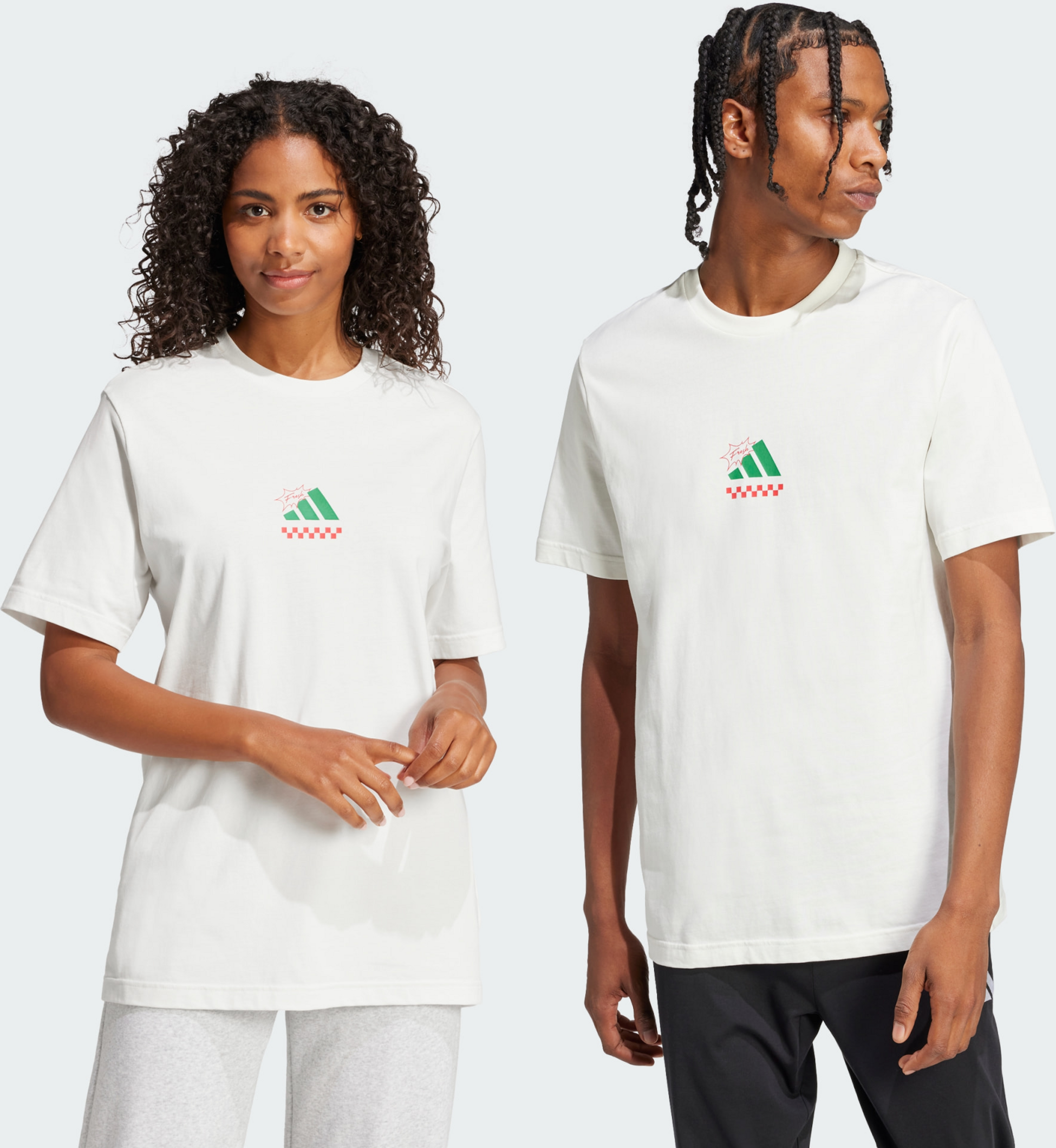 ADIDAS, Adidas Lounge Pizza Graphic T-shirt