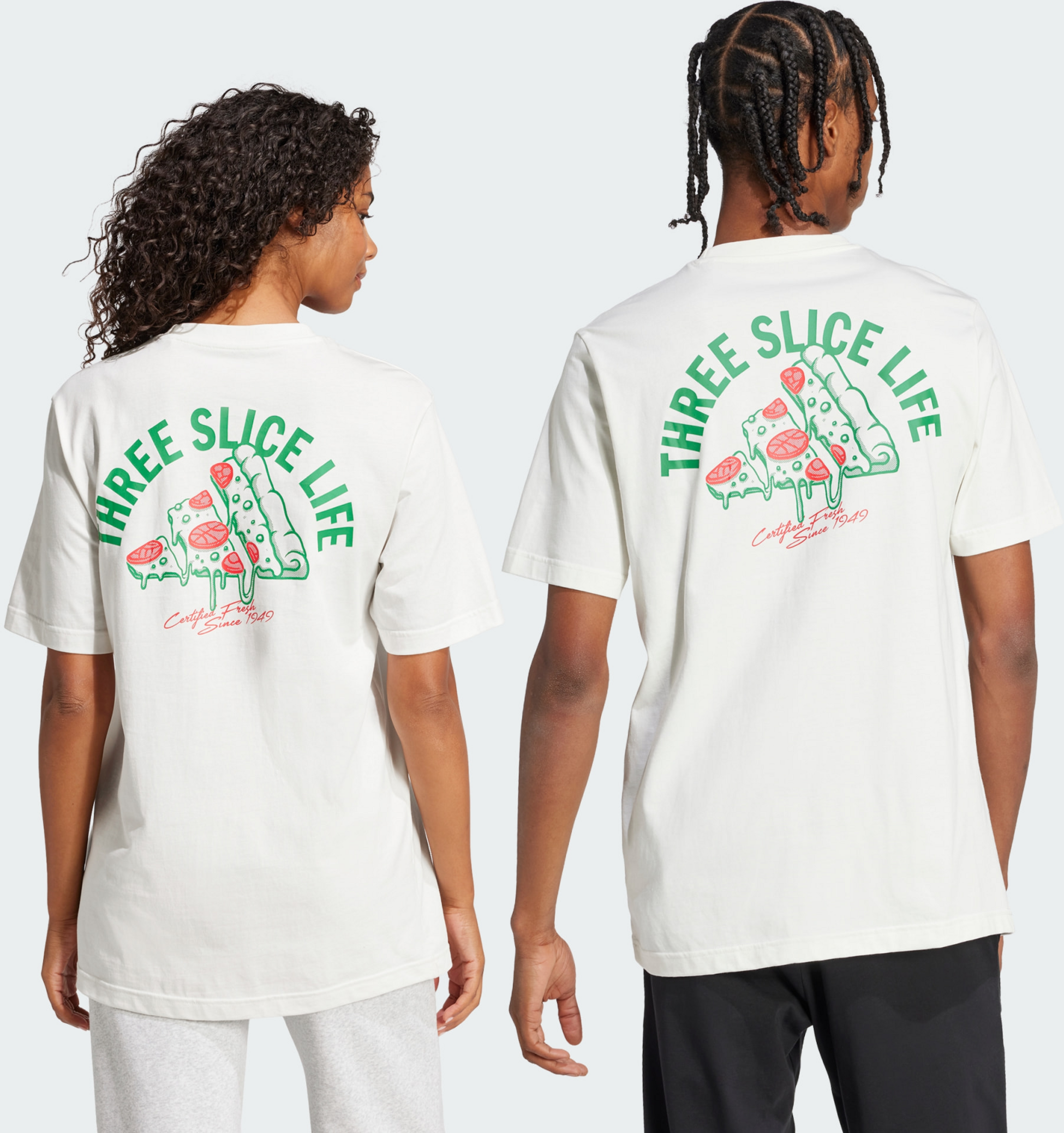 ADIDAS, Adidas Lounge Pizza Graphic T-shirt