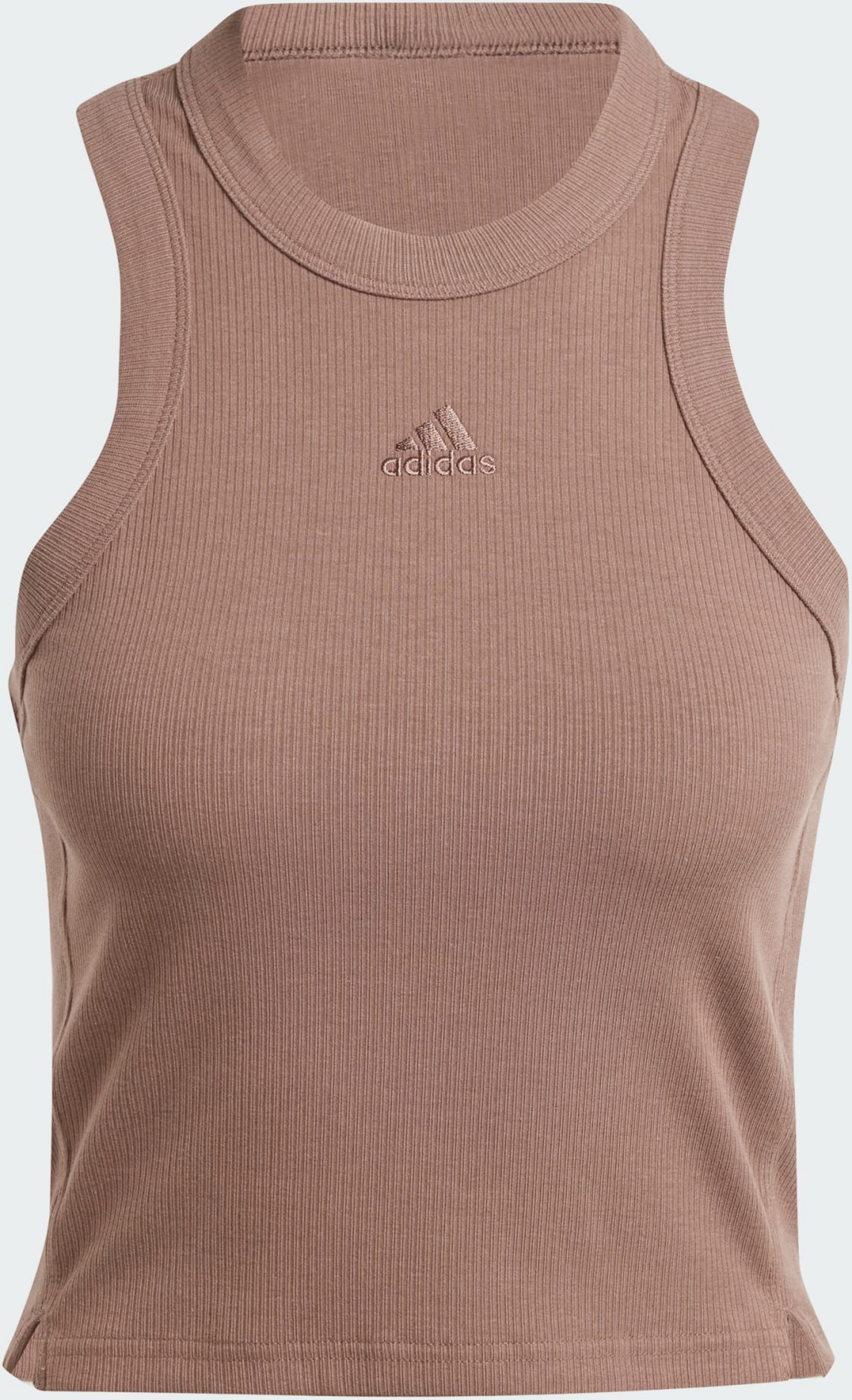 ADIDAS, Adidas Lounge Ribbed Crop Linne