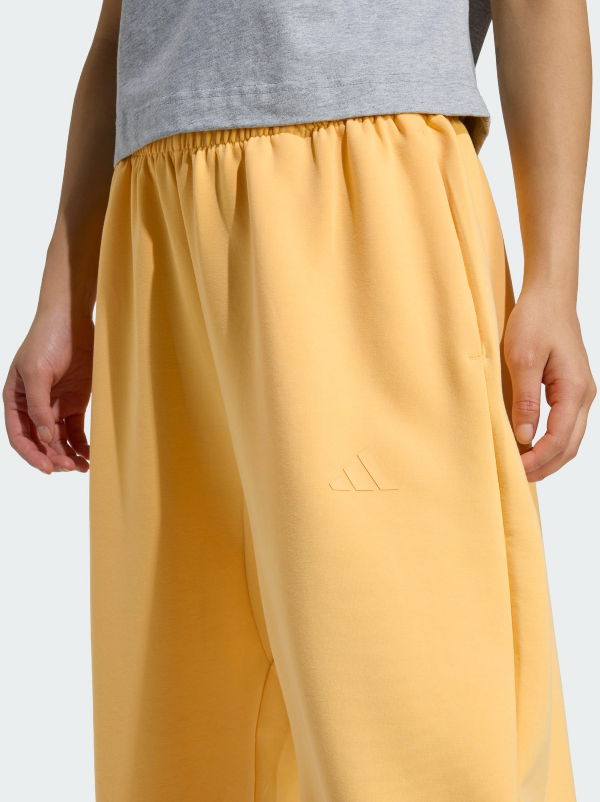 ADIDAS, Adidas Lux Mjuka Och Löst Åtsittande Byxor