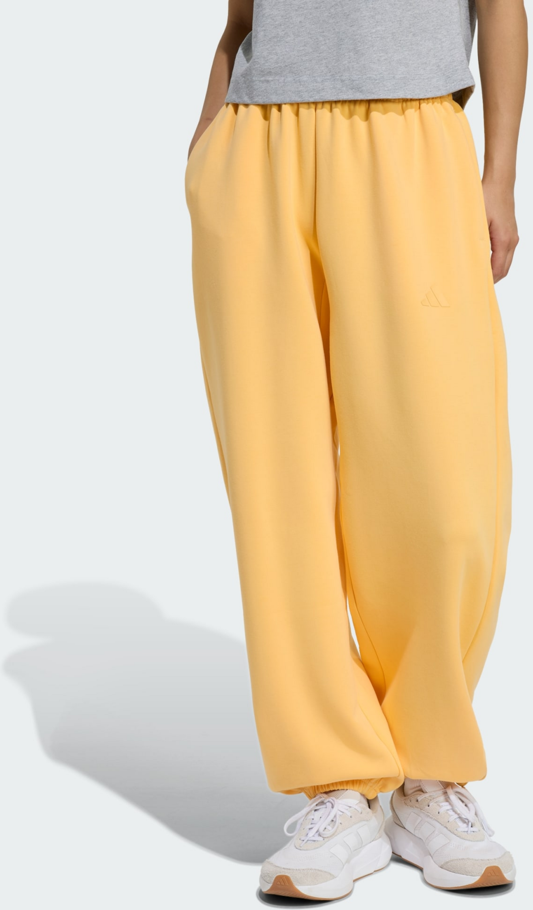 ADIDAS, Adidas Lux Mjuka Och Löst Åtsittande Byxor