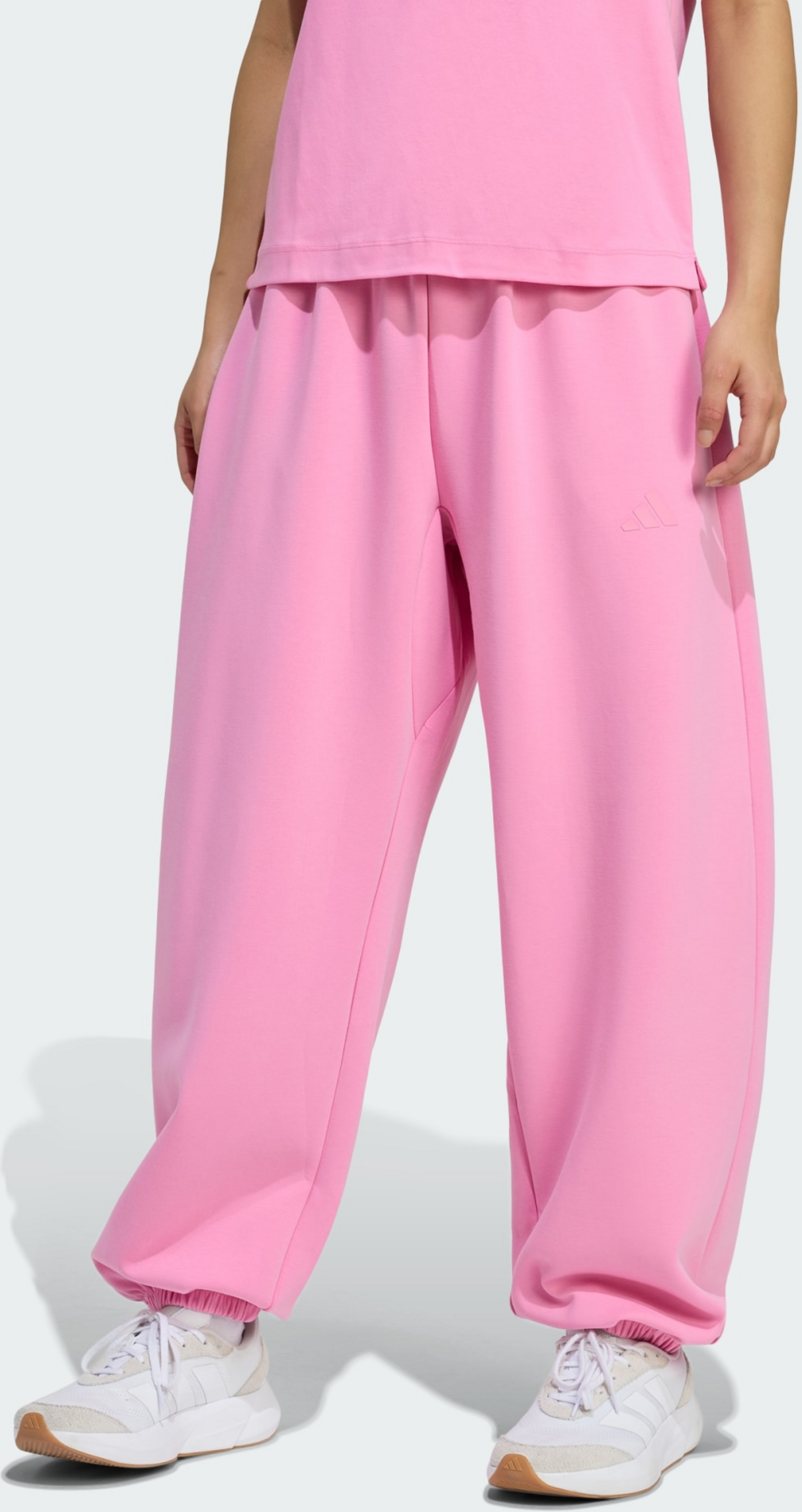 ADIDAS, Adidas Lux Mjuka Och Löst Åtsittande Byxor