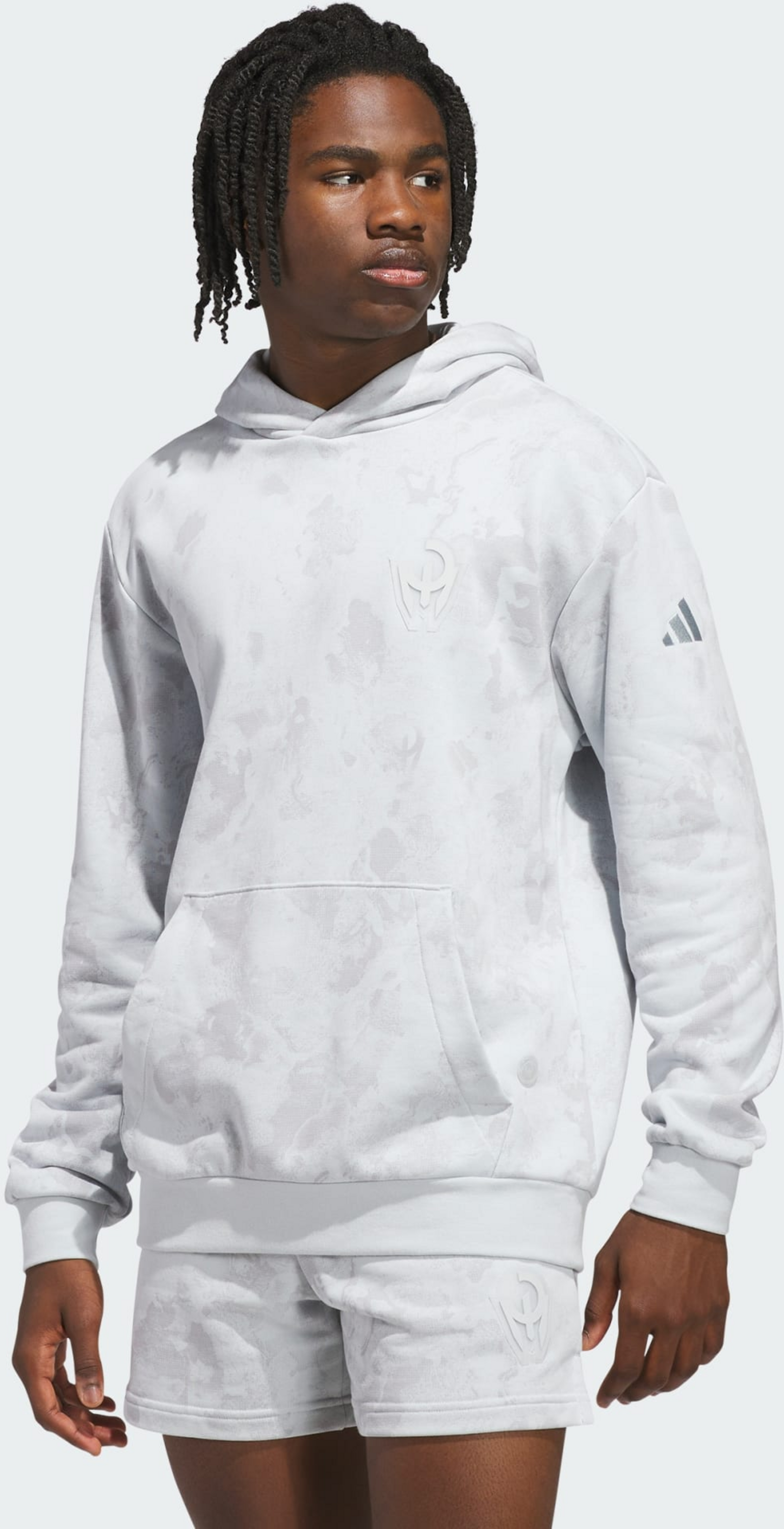 ADIDAS, Adidas Mahomes Iced Time Huvtröja I Sweatshirttyg