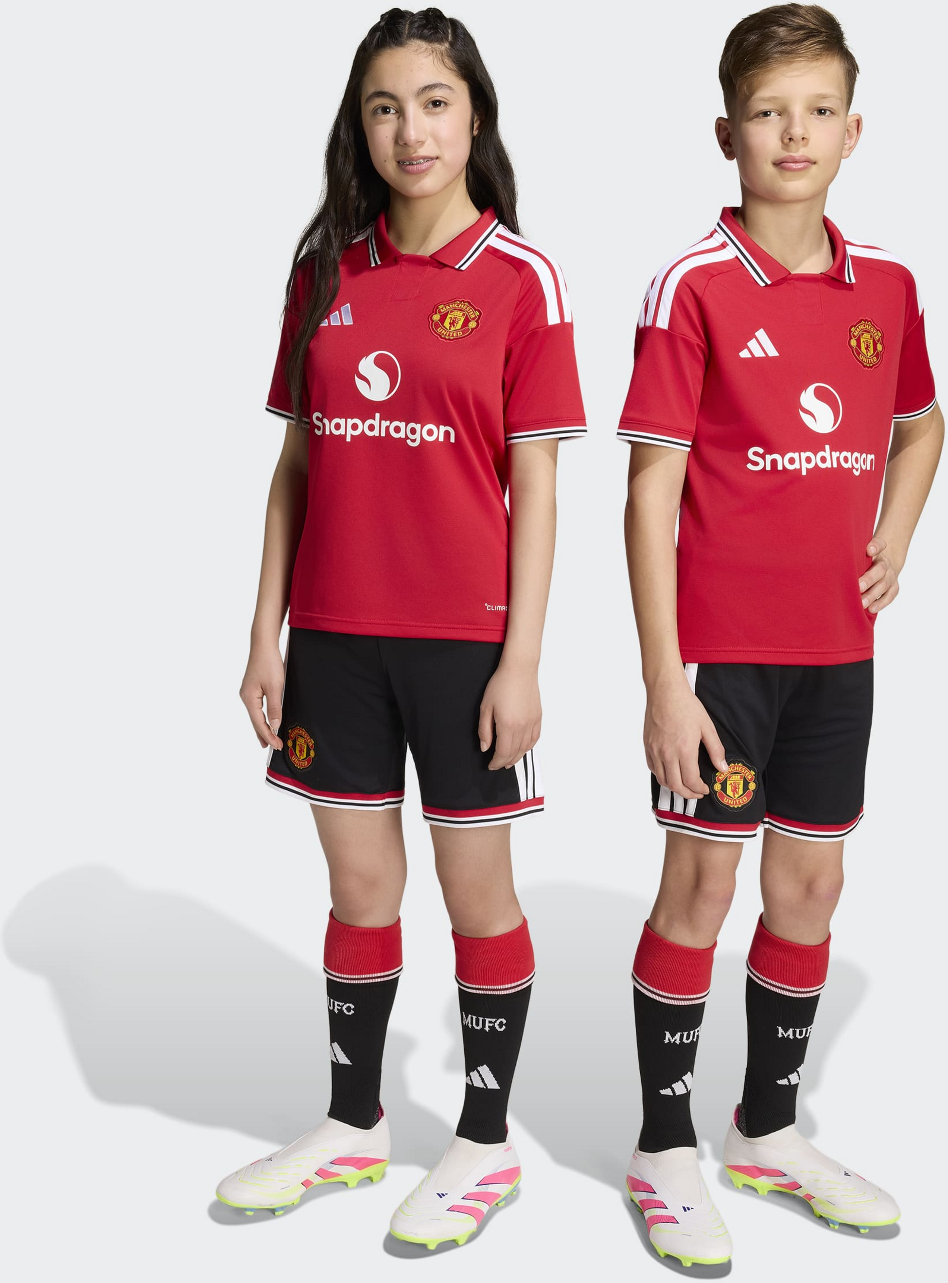 ADIDAS, Adidas Manchester United 26/27 Hemmashorts F&ouml;r Barn